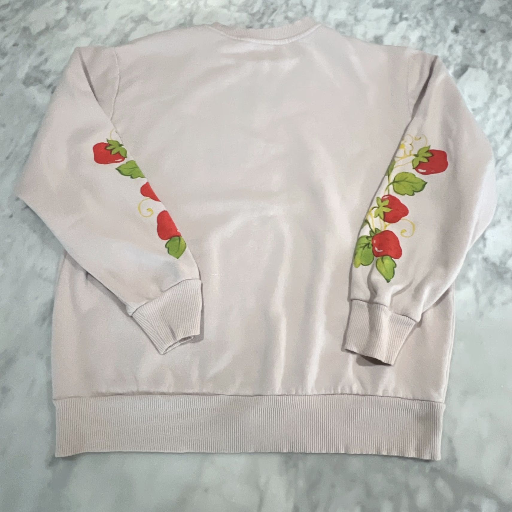 Pinko Vintage Strawberry Shortcake Sweatshirt Womans Size Small Pale Pink Graphics Size S / US 4 / IT 40 - 6 Thumbnail