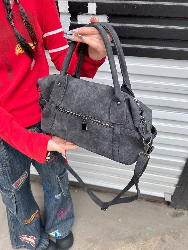 Other Handmade Punk Crystal Cross Crossbody Y2K Tote Bag Size ONE SIZE - 6 Thumbnail
