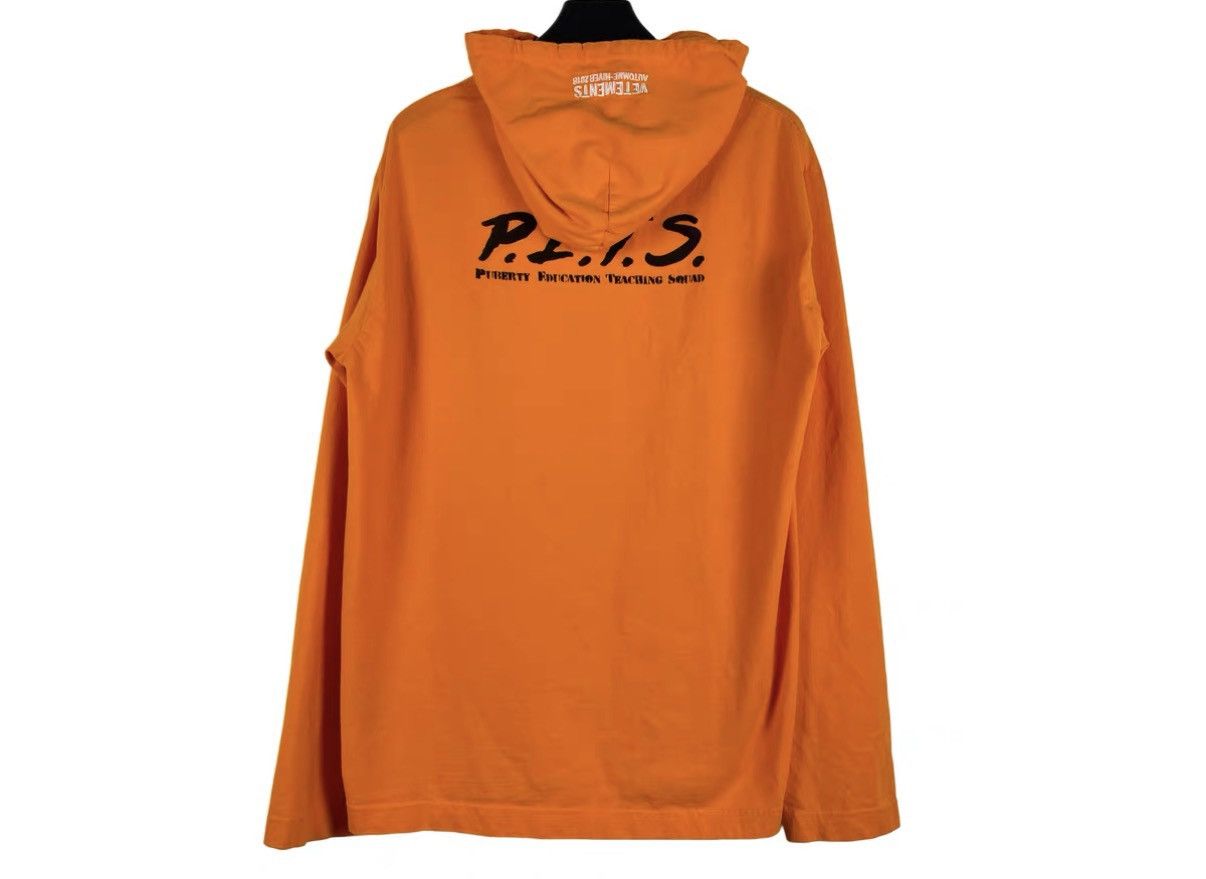 Vetements Vetements P.E.T.S SS18 Oversized Extreme Sleeve Hoodie J31 Size US S / EU 44-46 / 1 - 2 Thumbnail
