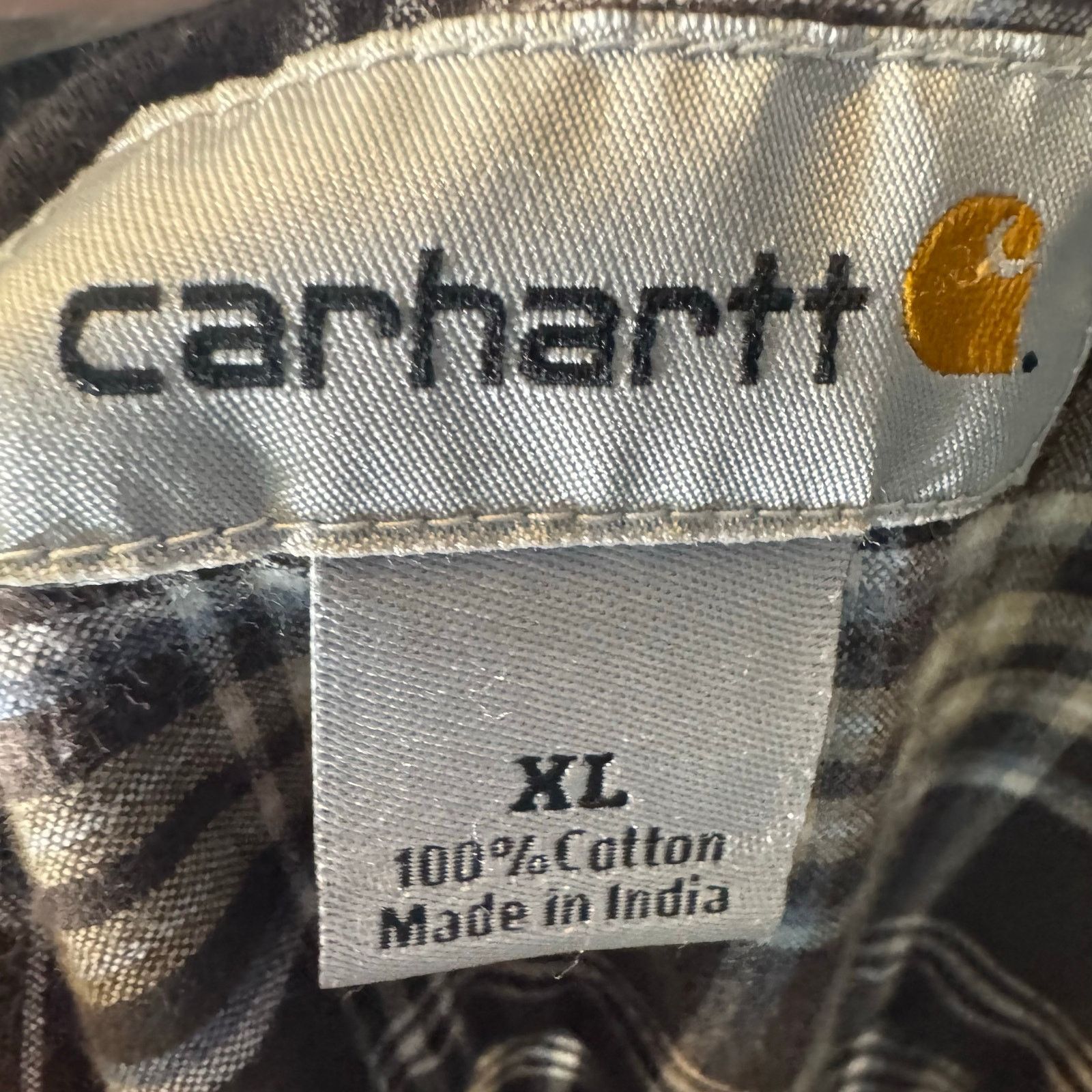 Carhartt Carhartt Regular XL Plaid Short Sleeve Button Down Shirt Size US XL / EU 56 / 4 - 5 Thumbnail