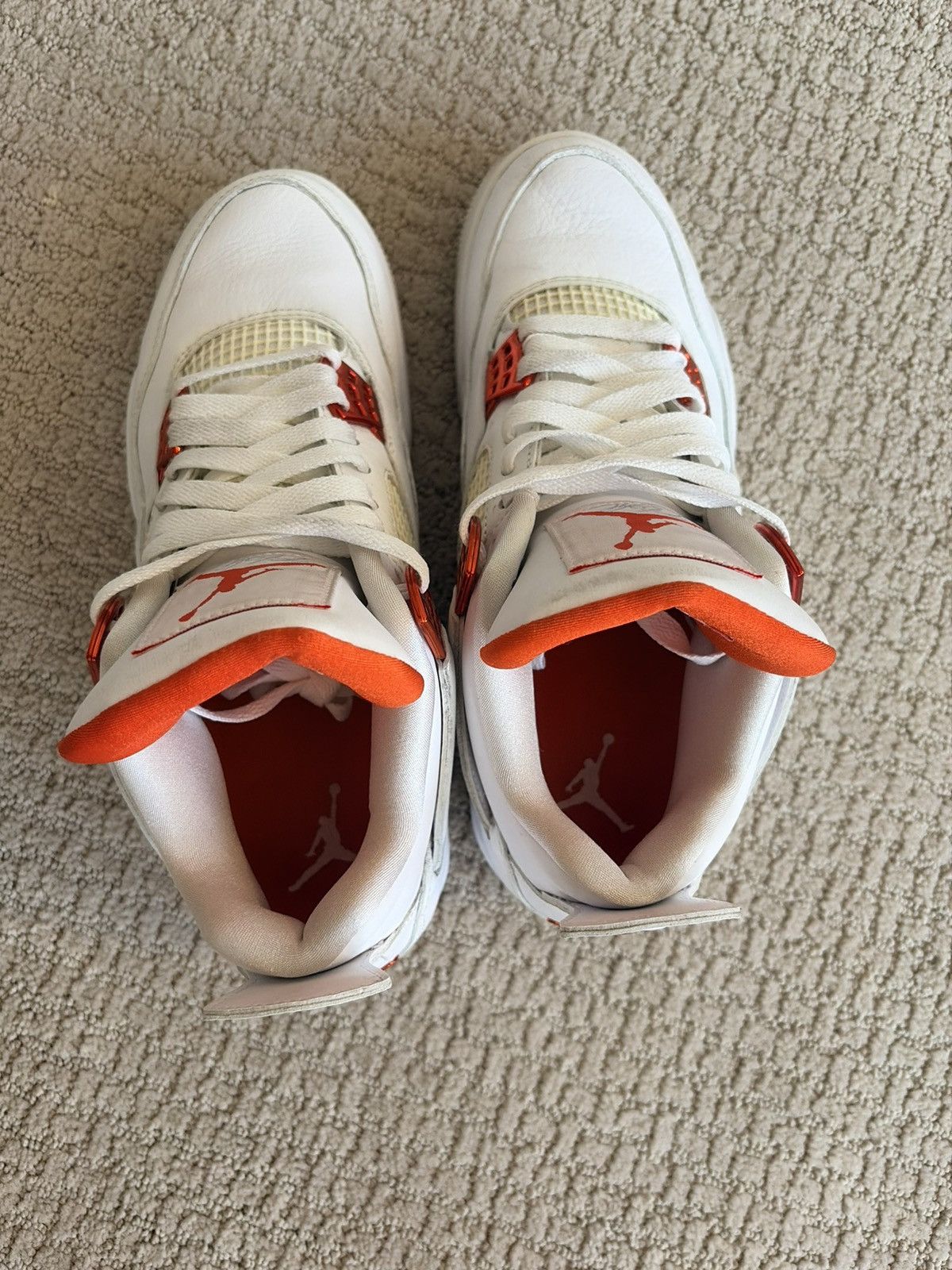 Jordan Brand Jordan 4 metallic orange Size US 9.5 / EU 42-43 - 9 Thumbnail