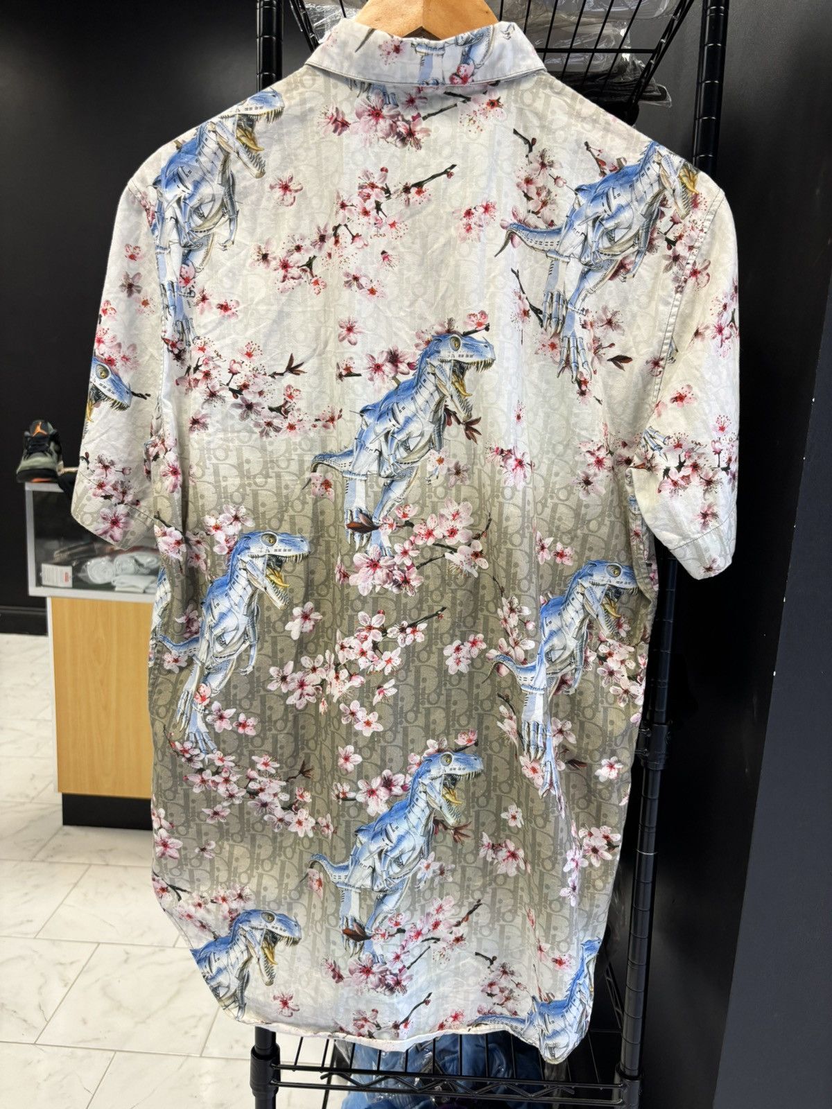 Club Sorayama × Dior Dior Sorayama Oblique button up shirt Size US S / EU 44-46 / 1 - 2 Thumbnail