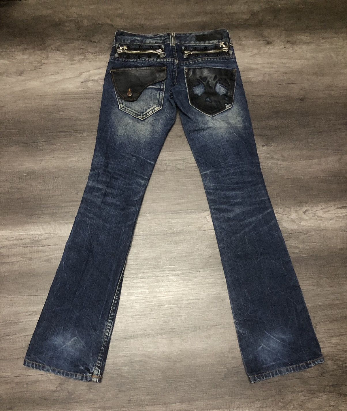 Japanese Brand Romany Denim Jeans like Hysteric Glamour design Size 28" / US 6 / IT 42 - 3 Thumbnail