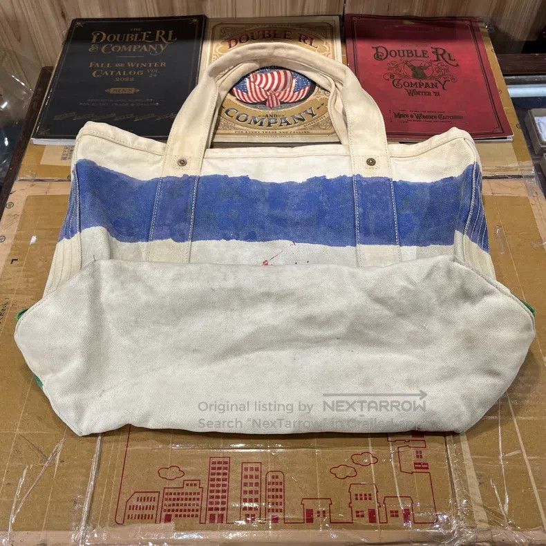 RRL Ralph Lauren RRL Ralph Lauren Outdated Splattered Vintage Nautical Seri Size ONE SIZE - 6 Thumbnail