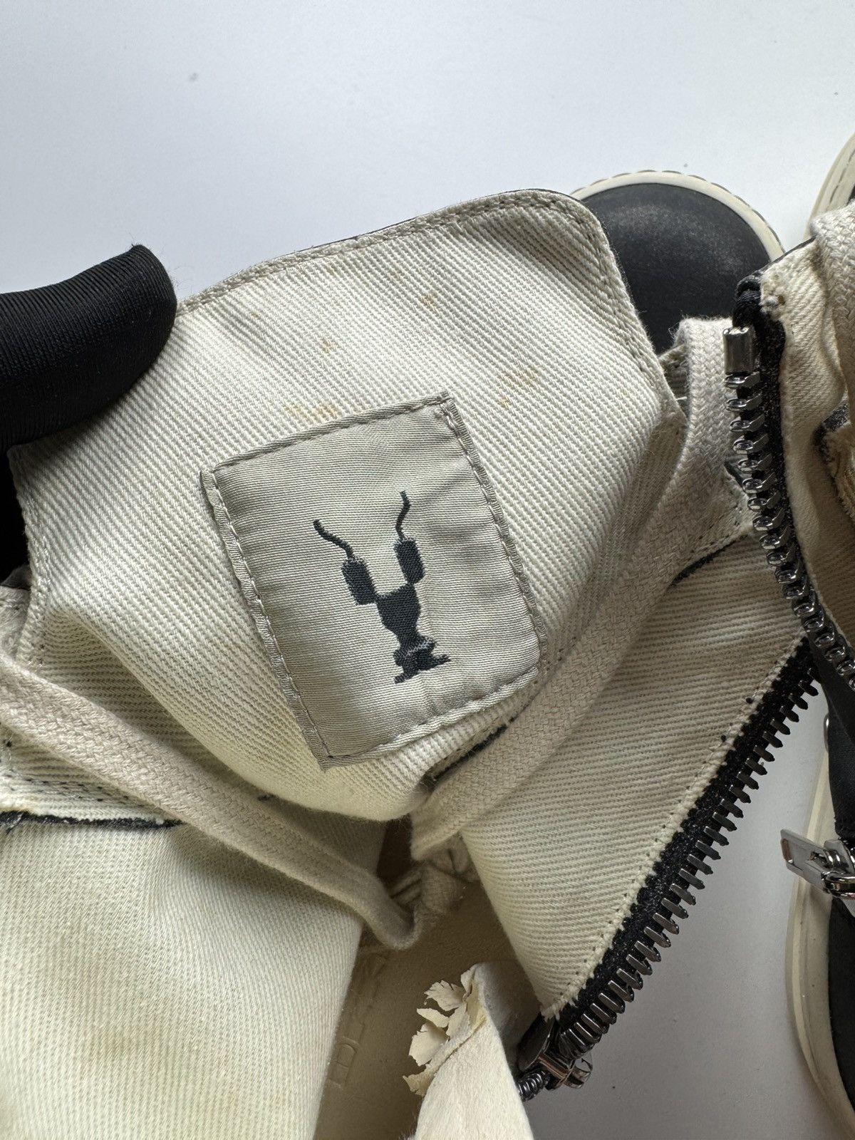 Rick Owens Drkshdw Rick Owens Drkshdw Vegan Ramones Size US 7 / EU 40 - 10 Thumbnail