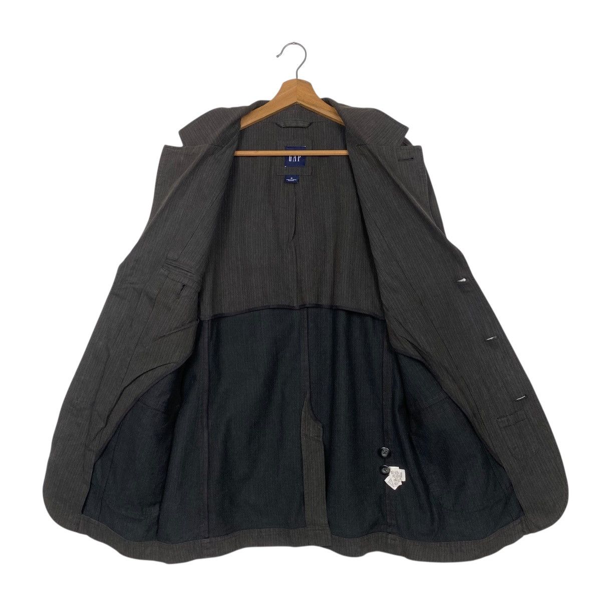 Japanese Brand Gap hickori denim button jacket Size US M / EU 48-50 / 2 - 11 Thumbnail