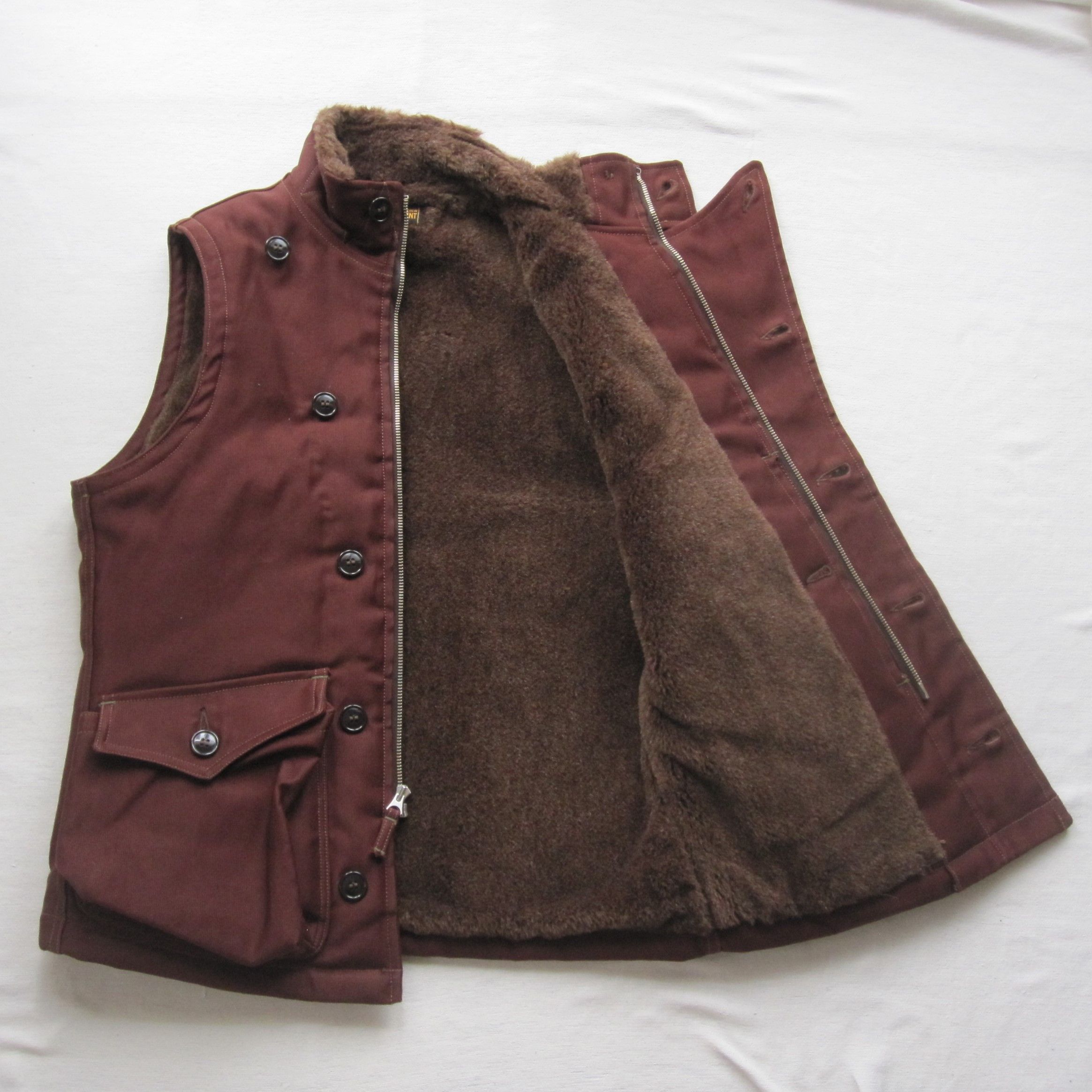 Freewheelers WINTER AVIATOR’S VEST Size US S / EU 44-46 / 1 - 12 Thumbnail