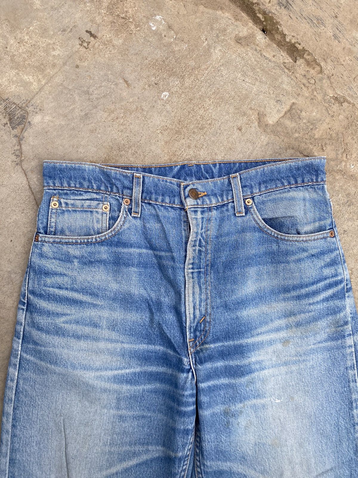 Levi's Levi’s 510 Blue Distressed Denim Size US 34 / EU 50 - 2 Thumbnail