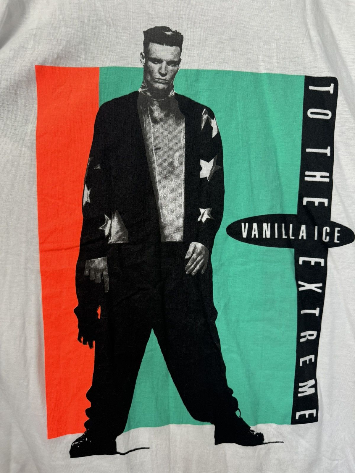 Rap Tees Vintage 90s Vanilla Ice Rap Hip Hop Tee Rare Streetwear Size US XL / EU 56 / 4 - 3 Thumbnail
