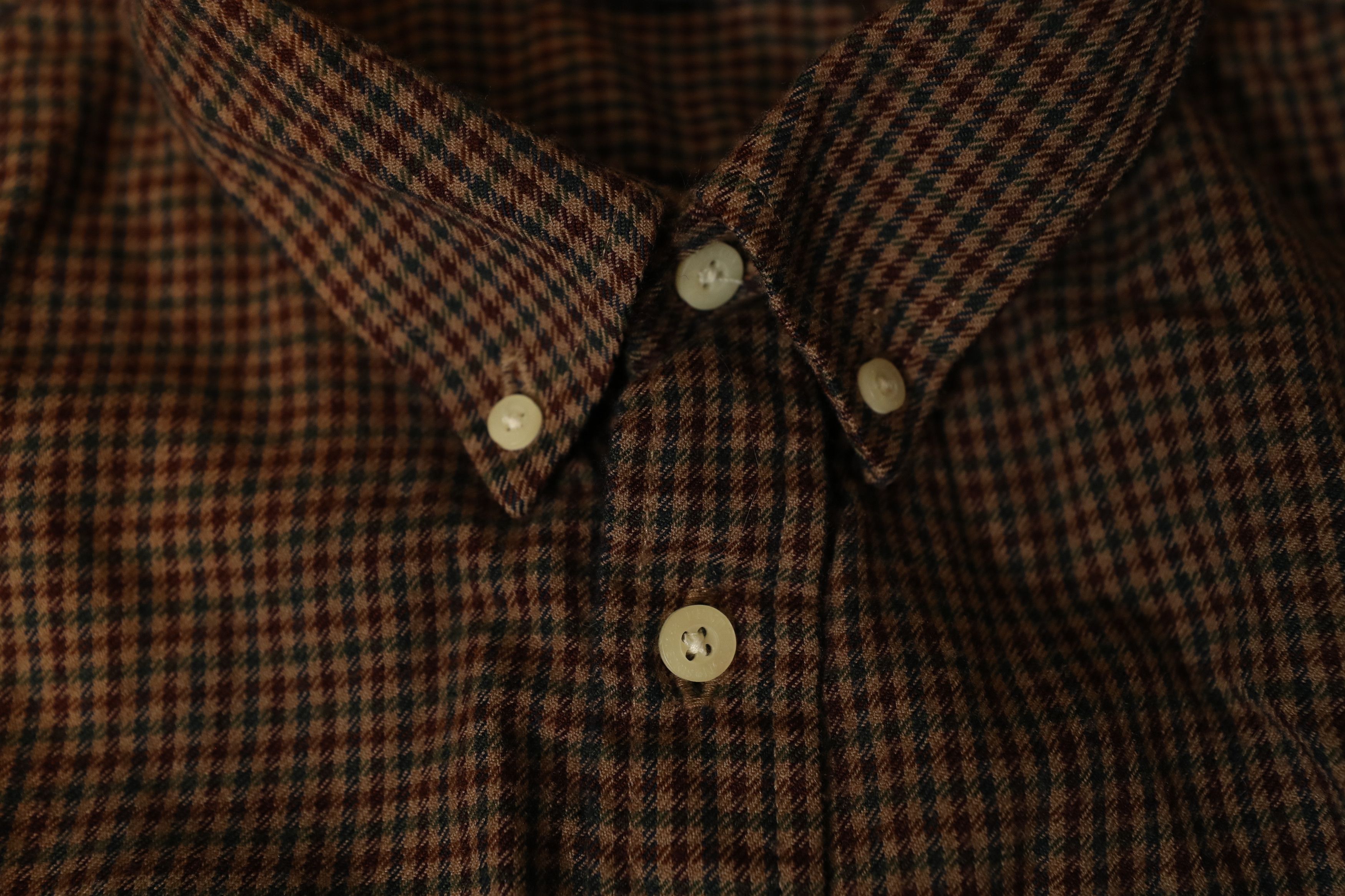 Pendleton Sir Pendelton Brown Houndstooth L/S Buttonup (XL) Size US XL / EU 56 / 4 - 7 Thumbnail