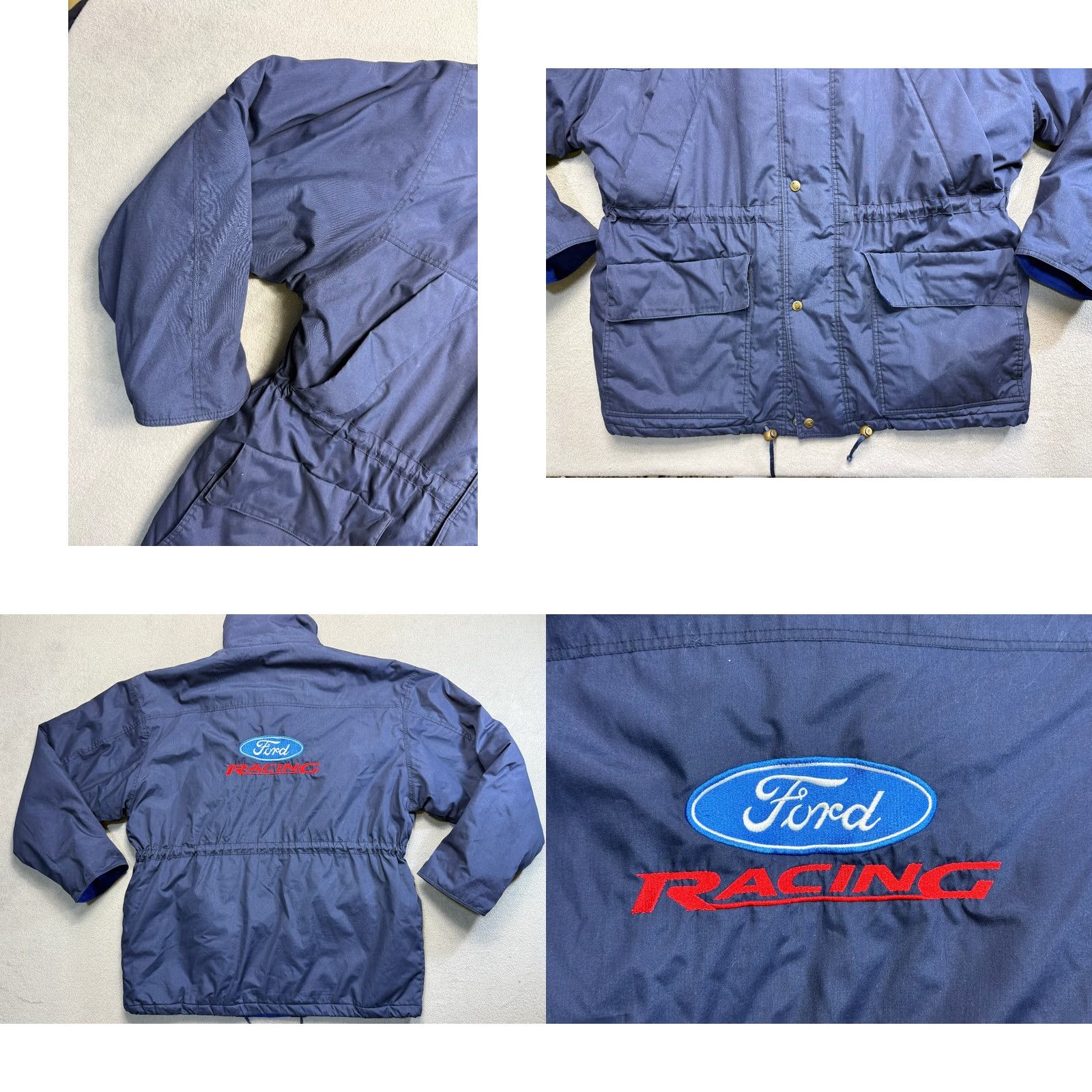 Ford Ford Racing Blue Jacket Mens L Bomber Jacket Clothing Size US L / EU 52-54 / 3 - 9 Thumbnail