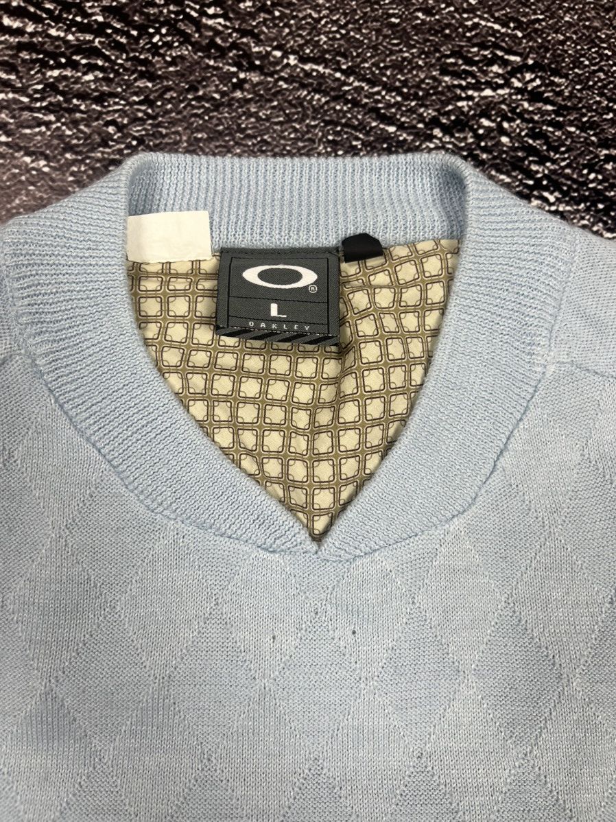Oakley Vintage oakley sample vest knit blue Size US L / EU 52-54 / 3 - 5 Thumbnail