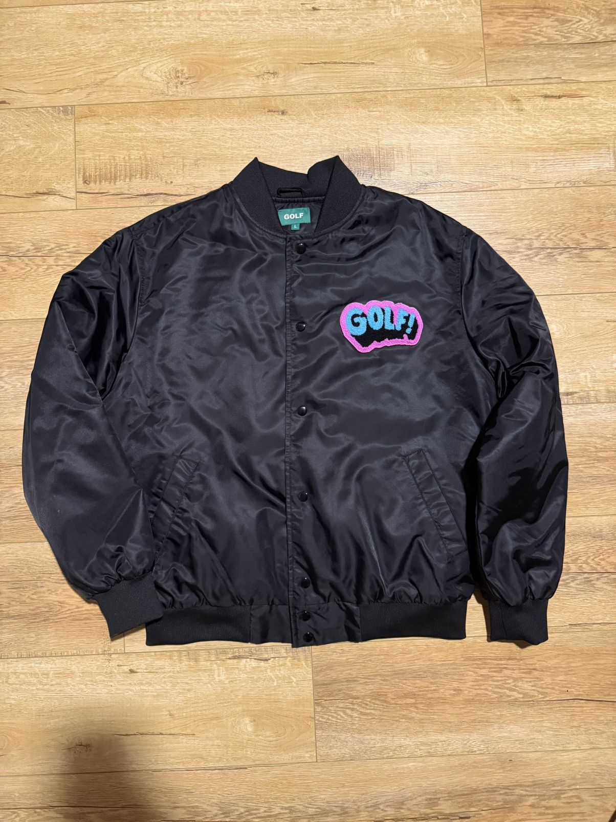Golf Wang Golf Wang Black Wham Jacket Size US L / EU 52-54 / 3 - 1 Thumbnail