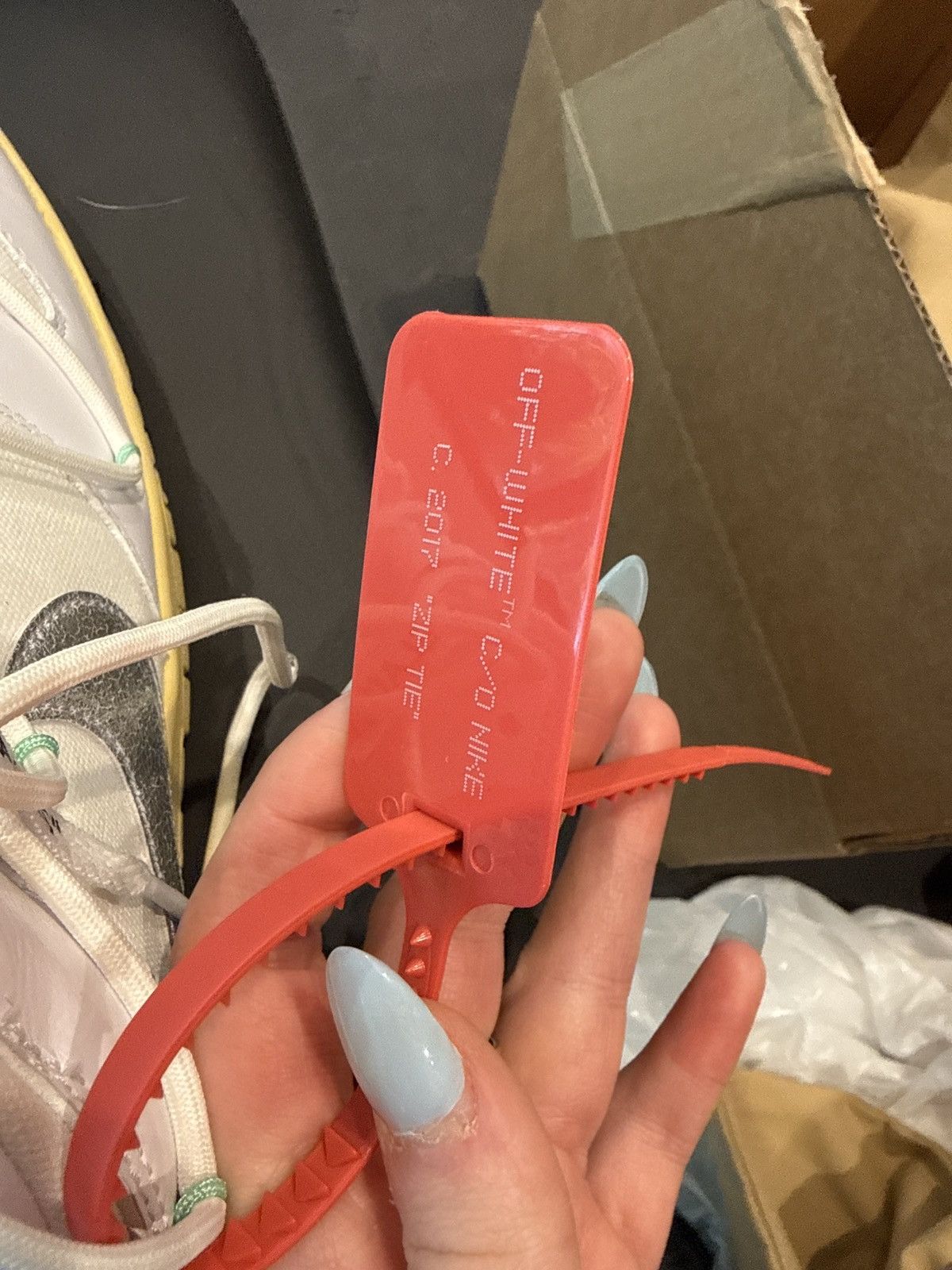 Nike × Off-White Nike x Off-White Dunk Low “Lot” Size US 13 / EU 46 - 7 Thumbnail