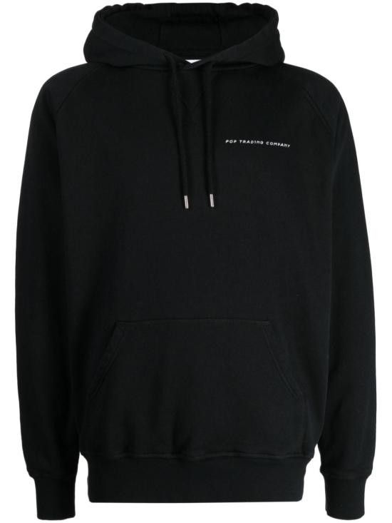 POP TRADING COMPANY Men Hoodies POPAW2301004 BLACK Black