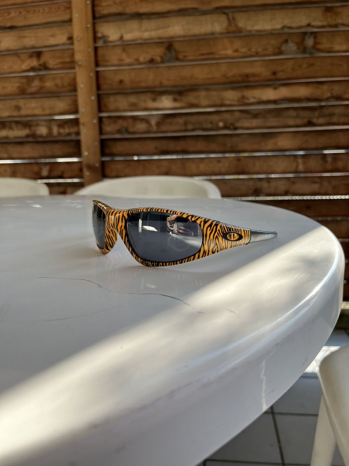 image of Very Oakley Straight Jacket in Tiger, Men's