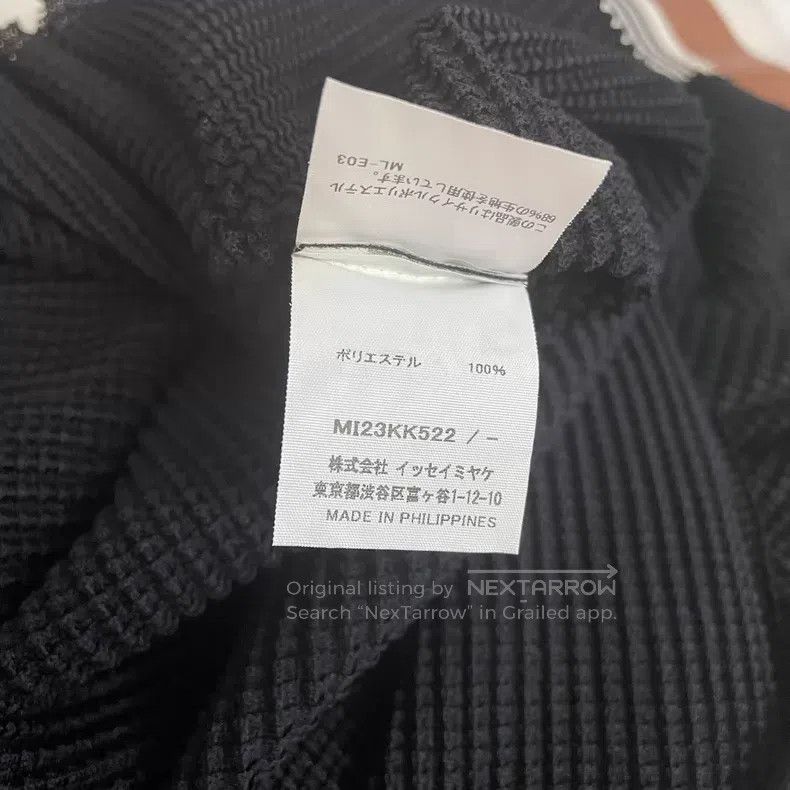 Issey Miyake Issey Miyake size:one size Black Top Size XXS / US 00 / IT 34 - 3 Thumbnail
