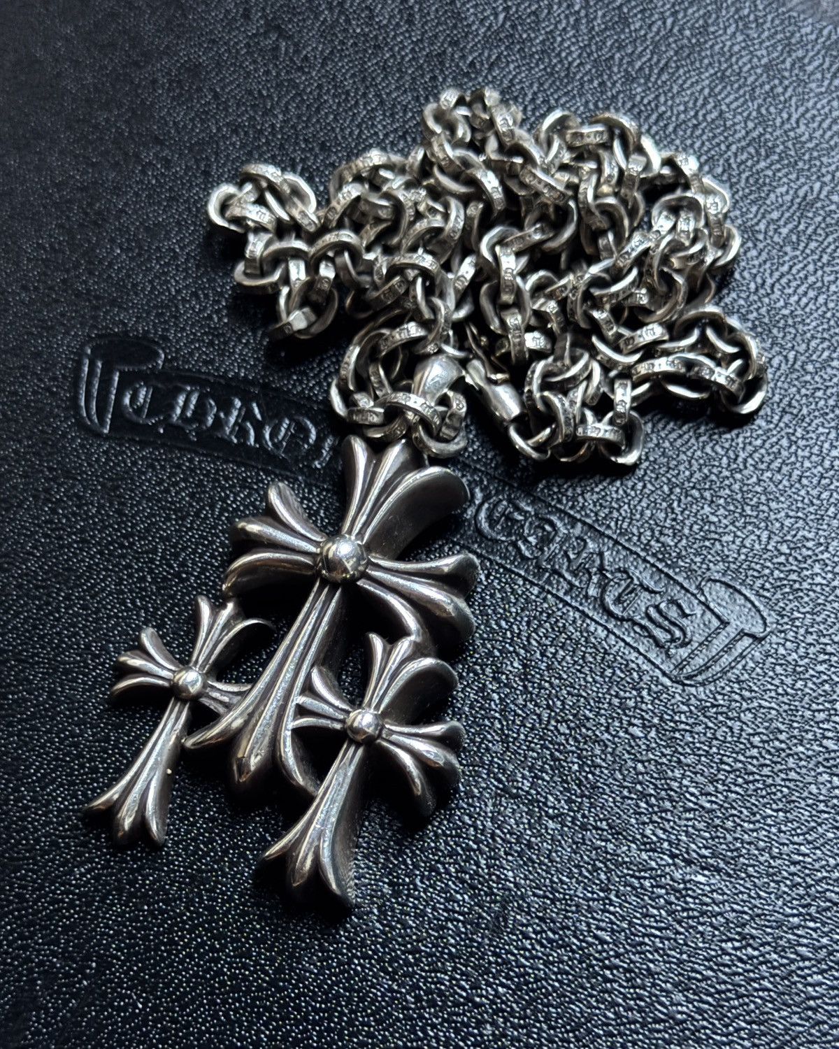 Chrome Hearts Chrome Hearts Triple Cross Pendant Size ONE SIZE - 1 Thumbnail
