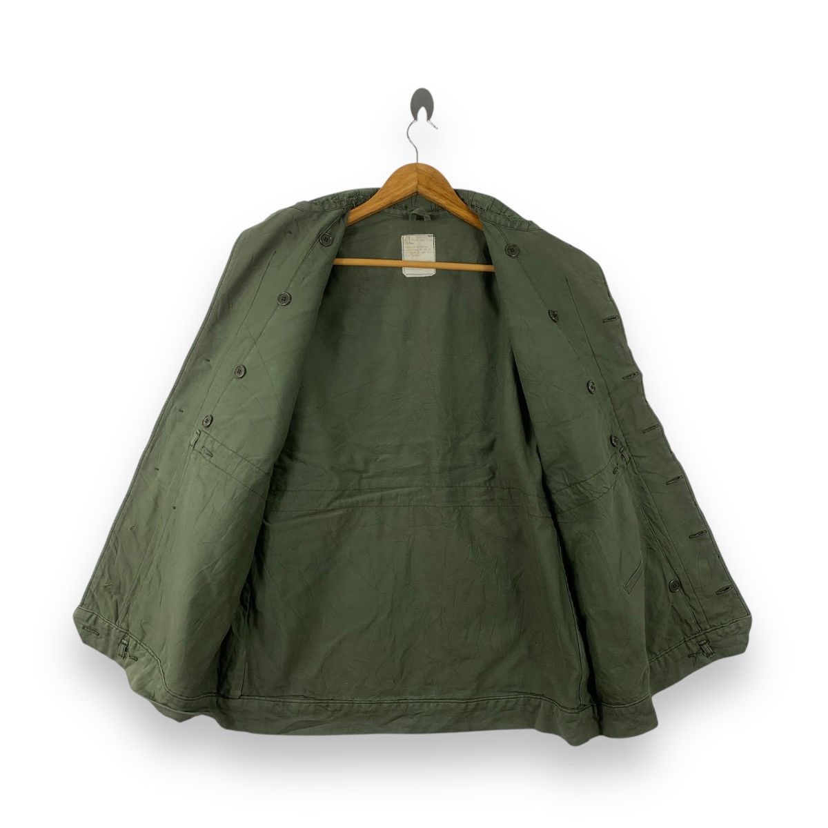 Vintage Vintage 70’ SEYNTEX BELGIAN MILITARY Field Jacket Parka Size US XL / EU 56 / 4 - 4 Thumbnail