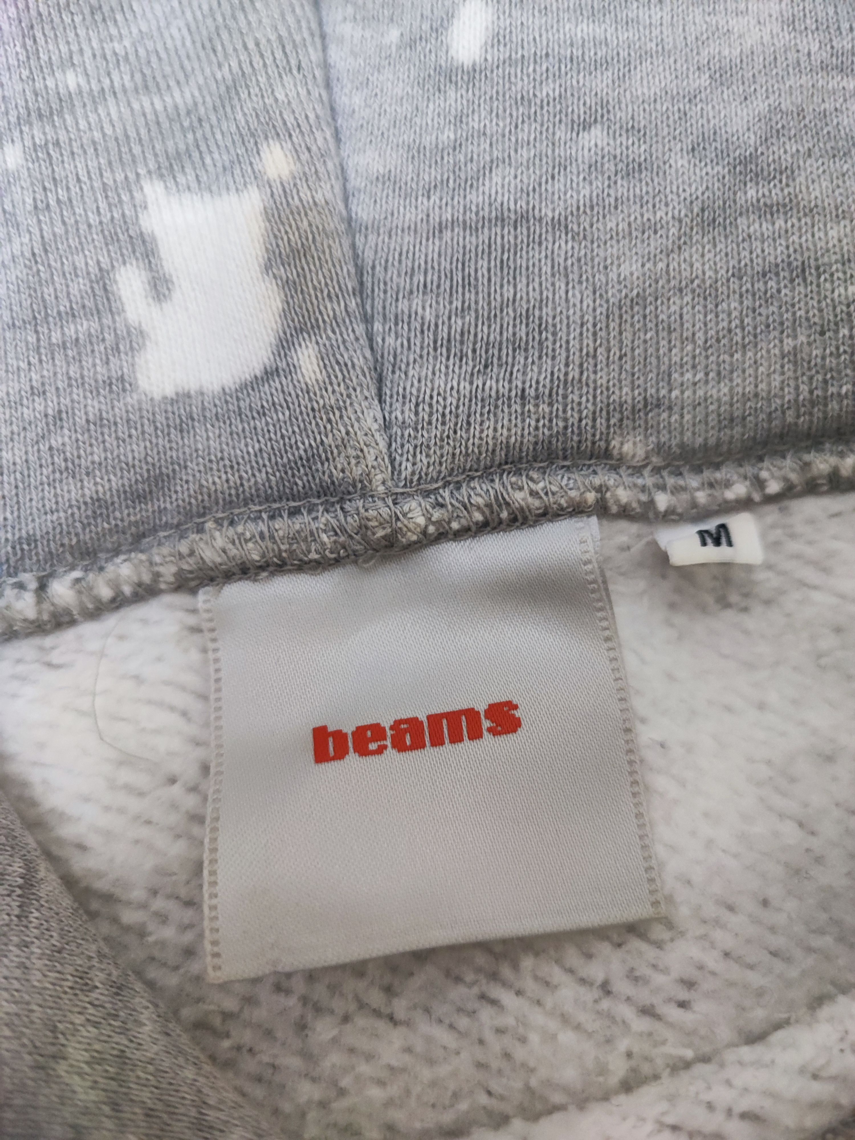 Beams Japan Vintage Beams Japan Splatter Paint Design Hoodie Size US M / EU 48-50 / 2 - 5 Thumbnail