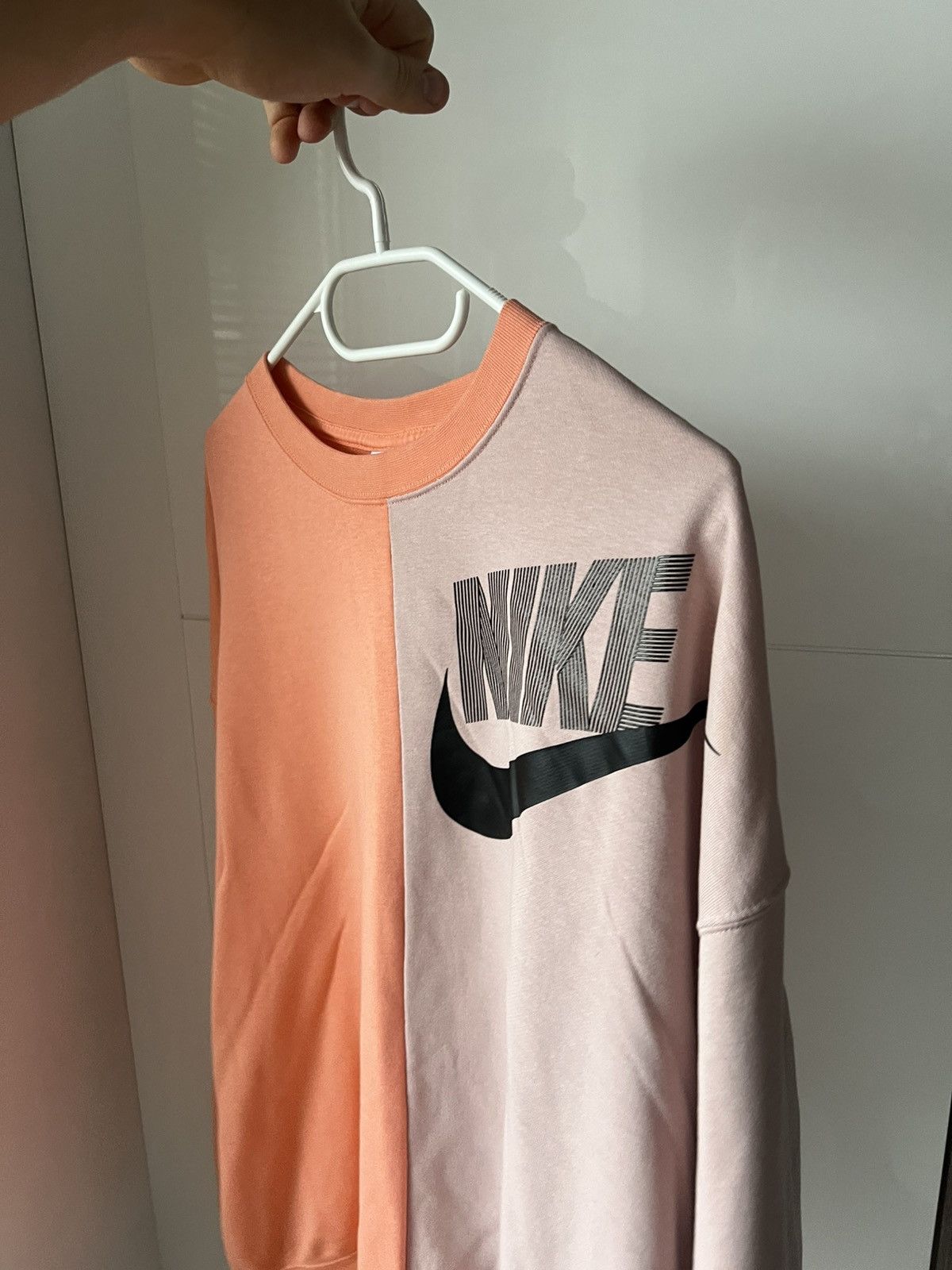 Nike Nike Big Logo Oversize Streetwear Crew Neck Sweatshirt Size US S / EU 44-46 / 1 - 1 Thumbnail