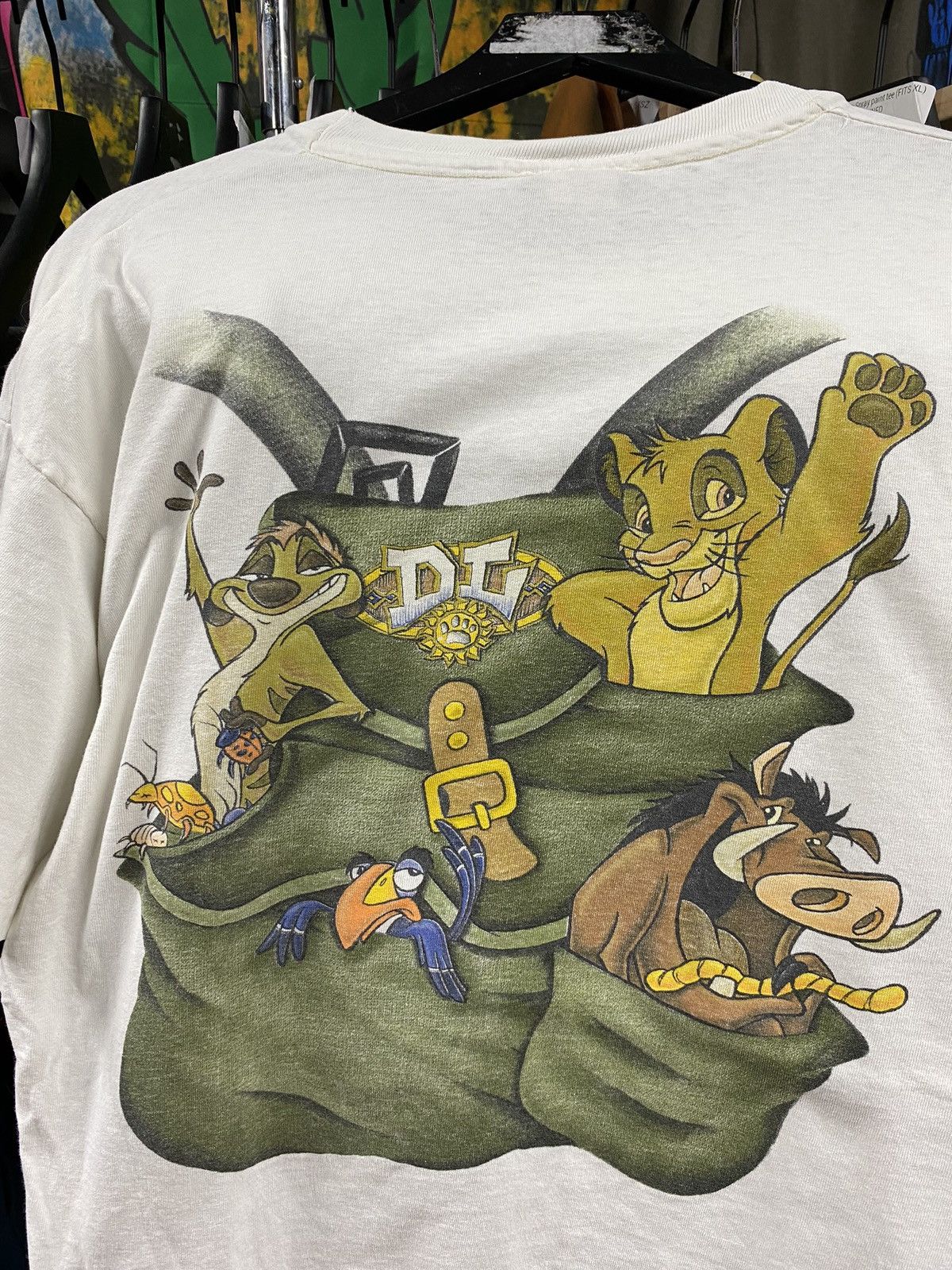 90’s Vintage Disney Lion King Movie Promo Tee Shirt XLarge