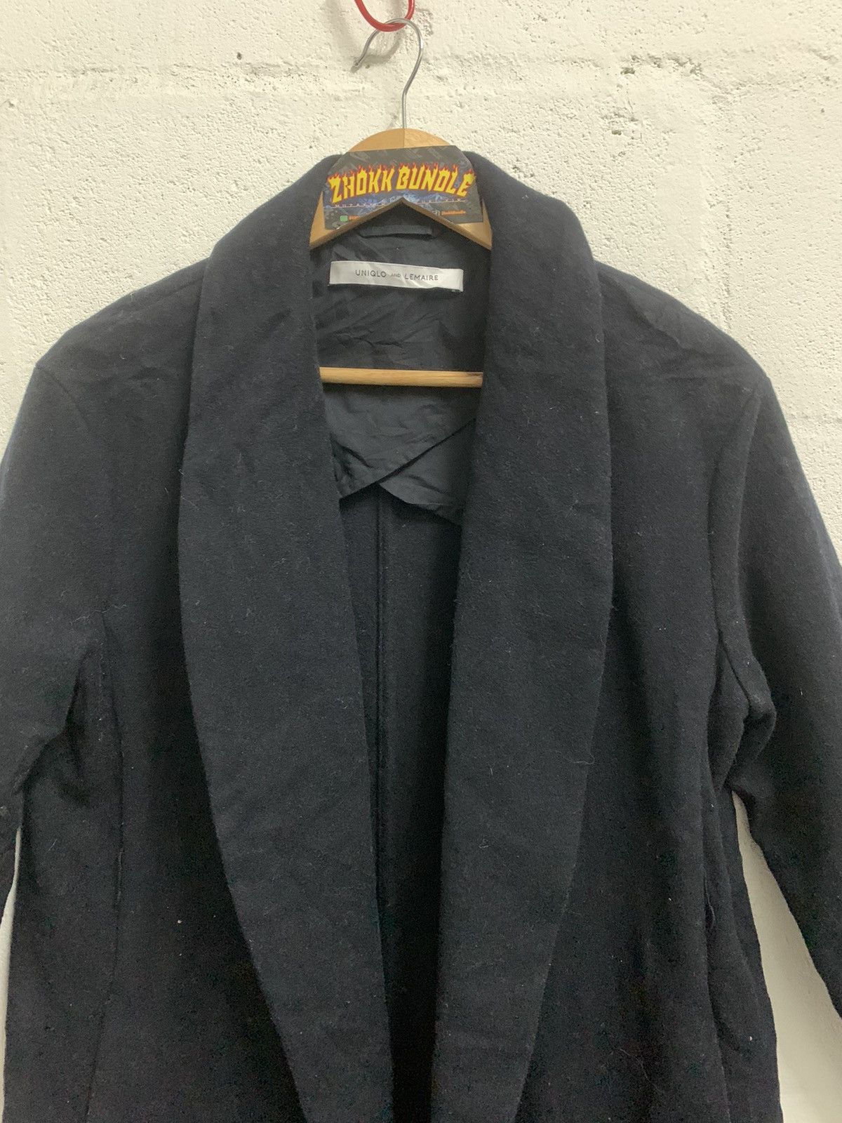 Japanese Brand × Lemaire × Uniqlo Uniqlo and Lemaire Wool Jacket Size US M / EU 48-50 / 2 - 4 Thumbnail
