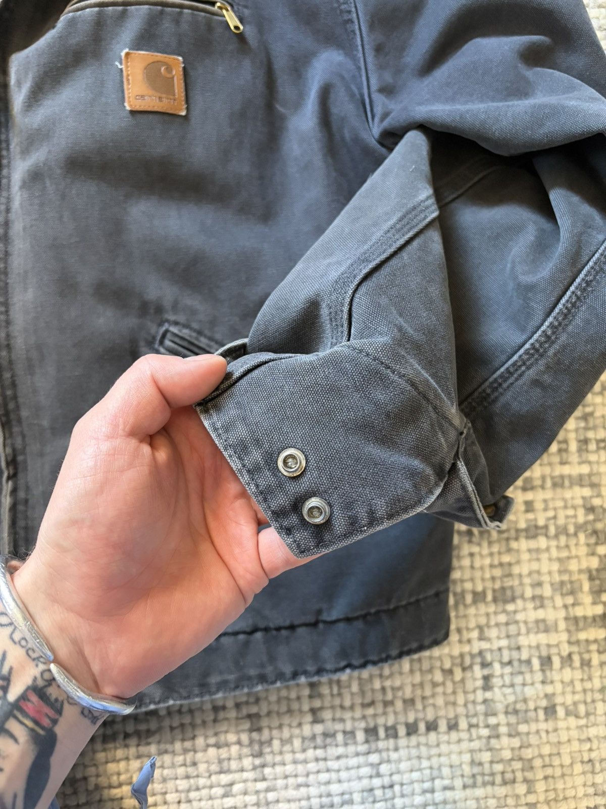 Carhartt Late 90’s Carhartt J97 Size US XL / EU 56 / 4 - 4 Thumbnail