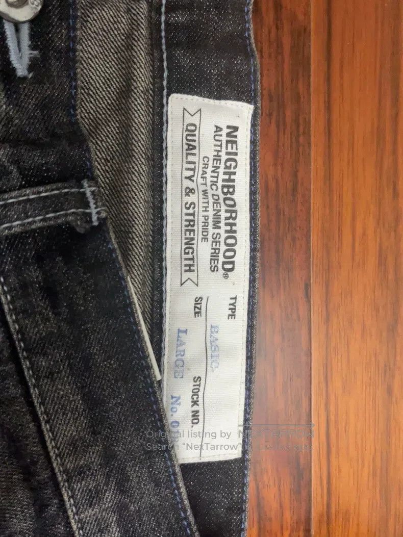 Neighborhood Neighborhood size L Washed Denim Pants Size US 27 - 2 Thumbnail