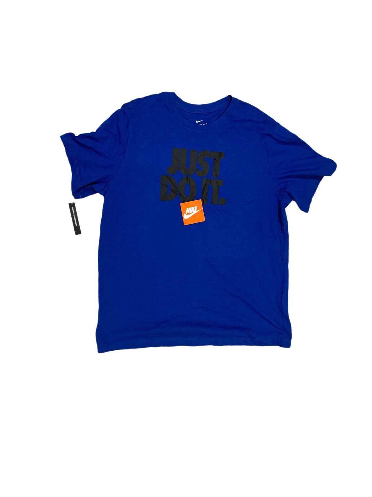 Nike Nike “Just Do It” Blue Athletic T-Shirt Size US XL / EU 56 / 4 - 1 Thumbnail