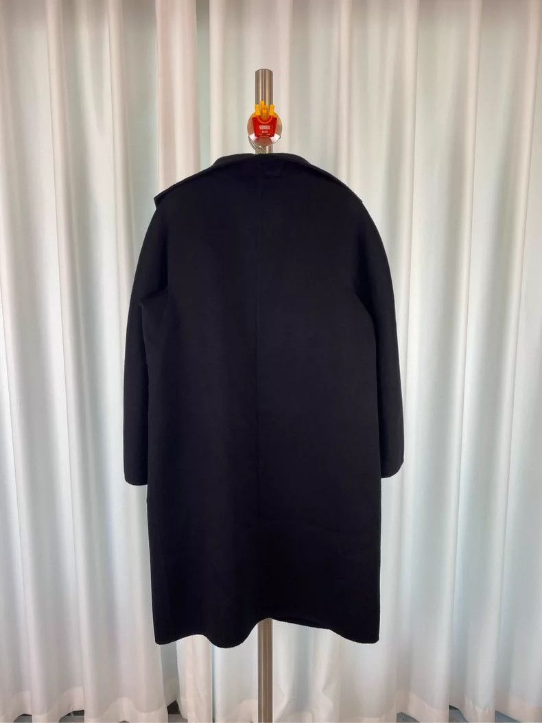 Max Mara Max Mara Classic Black Cashmere Bathrobe Coat Size S / US 4 / IT 40 - 2 Thumbnail