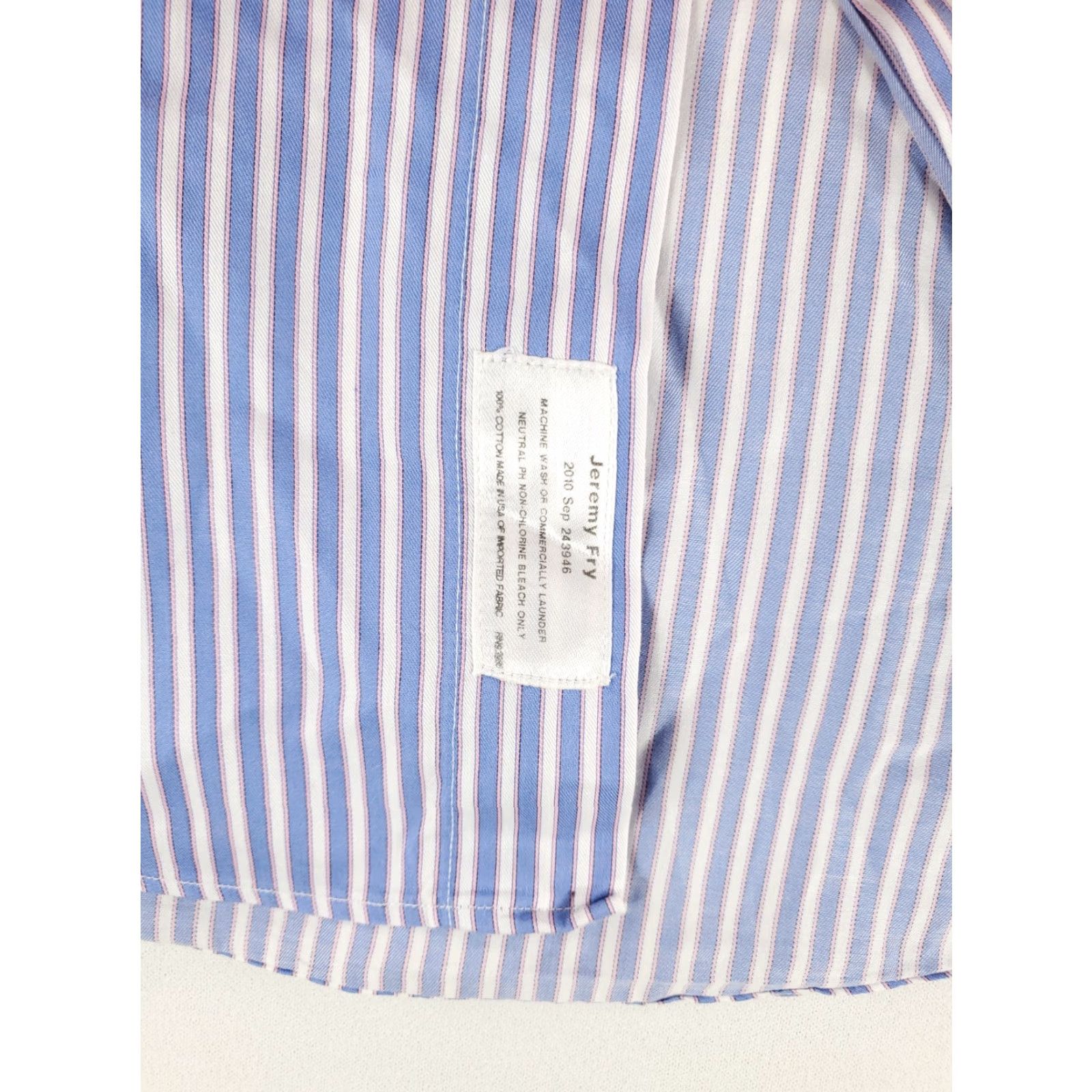 Brooks Brothers Brooks Brothers Makers Custom Shop Button Up Shirt Striped USA Mens 16.5/35.5 Multicolor Long Sleeve Shirt Mens 16.5 Regular Size Size US XL / EU 56 / 4 - 2 Thumbnail