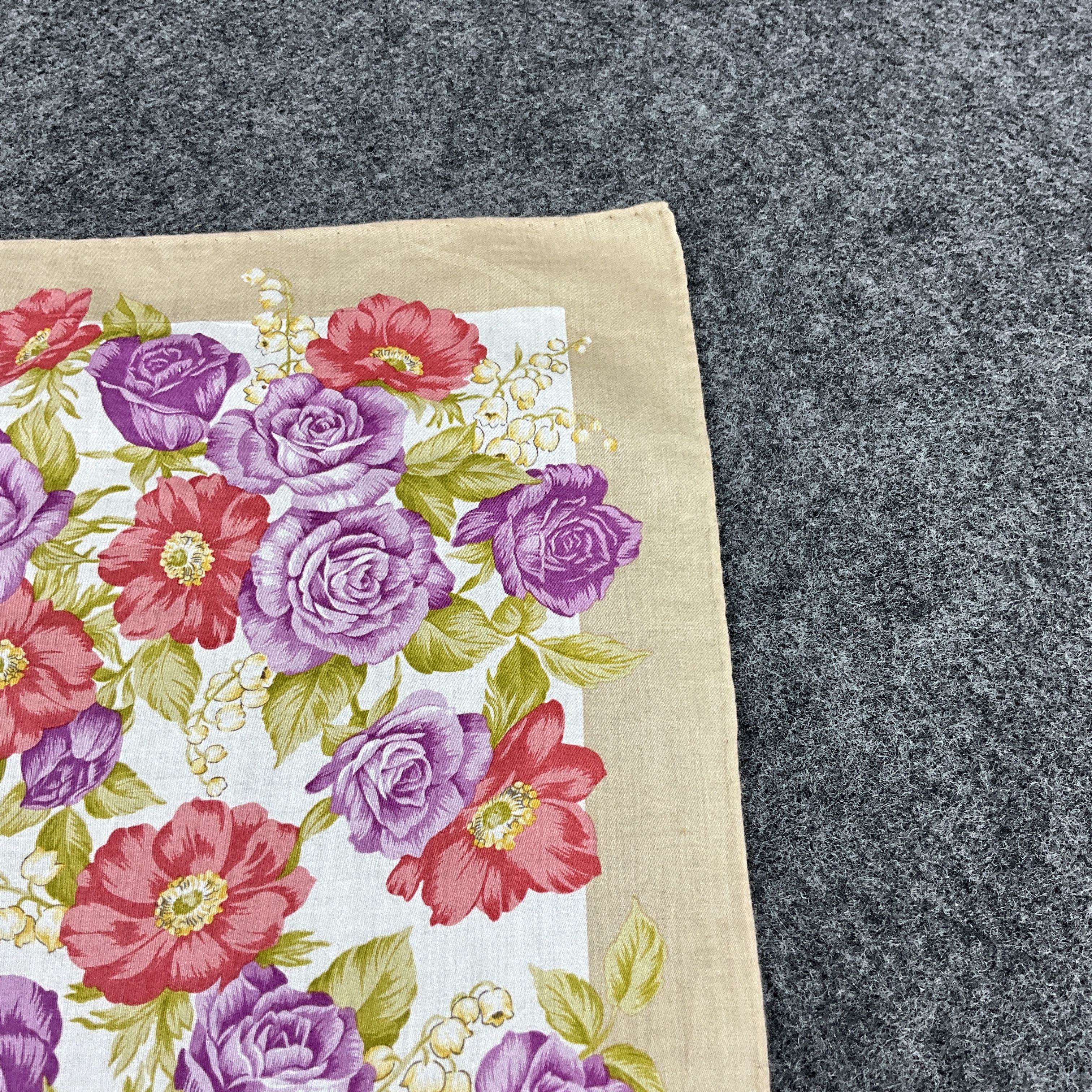 Burberry × Vintage Burberry Handkerchief / Bandana / Neckerchief B036 Size ONE SIZE - 5 Thumbnail