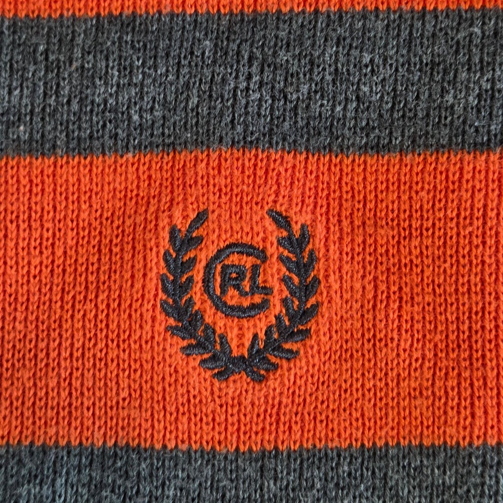 Chaps Vintage Chaps RL XXL Orange Stripe Sweater Size US XXL / EU 58 / 5 - 5 Thumbnail