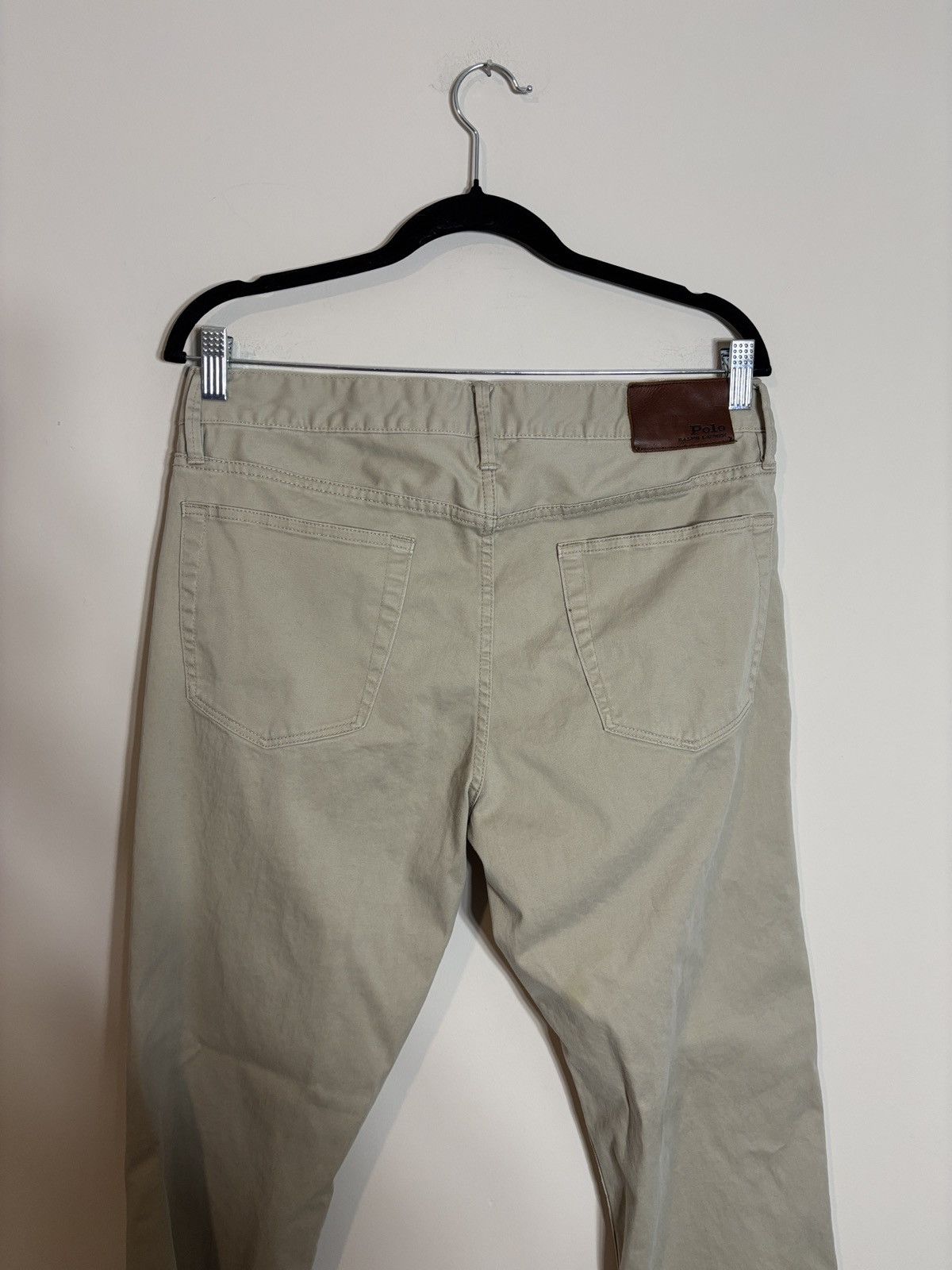Polo Ralph Lauren Polo Ralph Lauren Chino Khaki Pants 33x32 Size US 32 / EU 48 - 3 Thumbnail