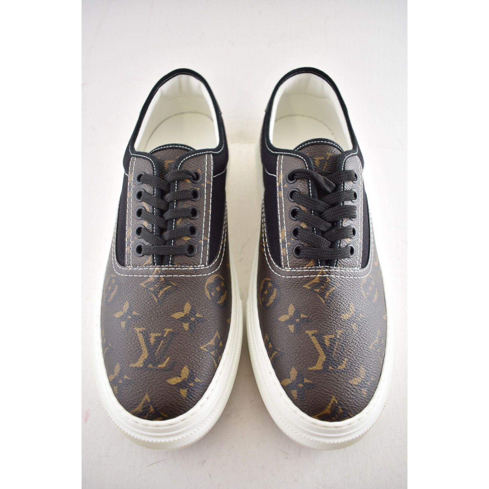 Louis Vuitton Louis Vuitton Trocadero Richelieu Black Monogram Logo Low Size US 9 / EU 42 - 7 Thumbnail
