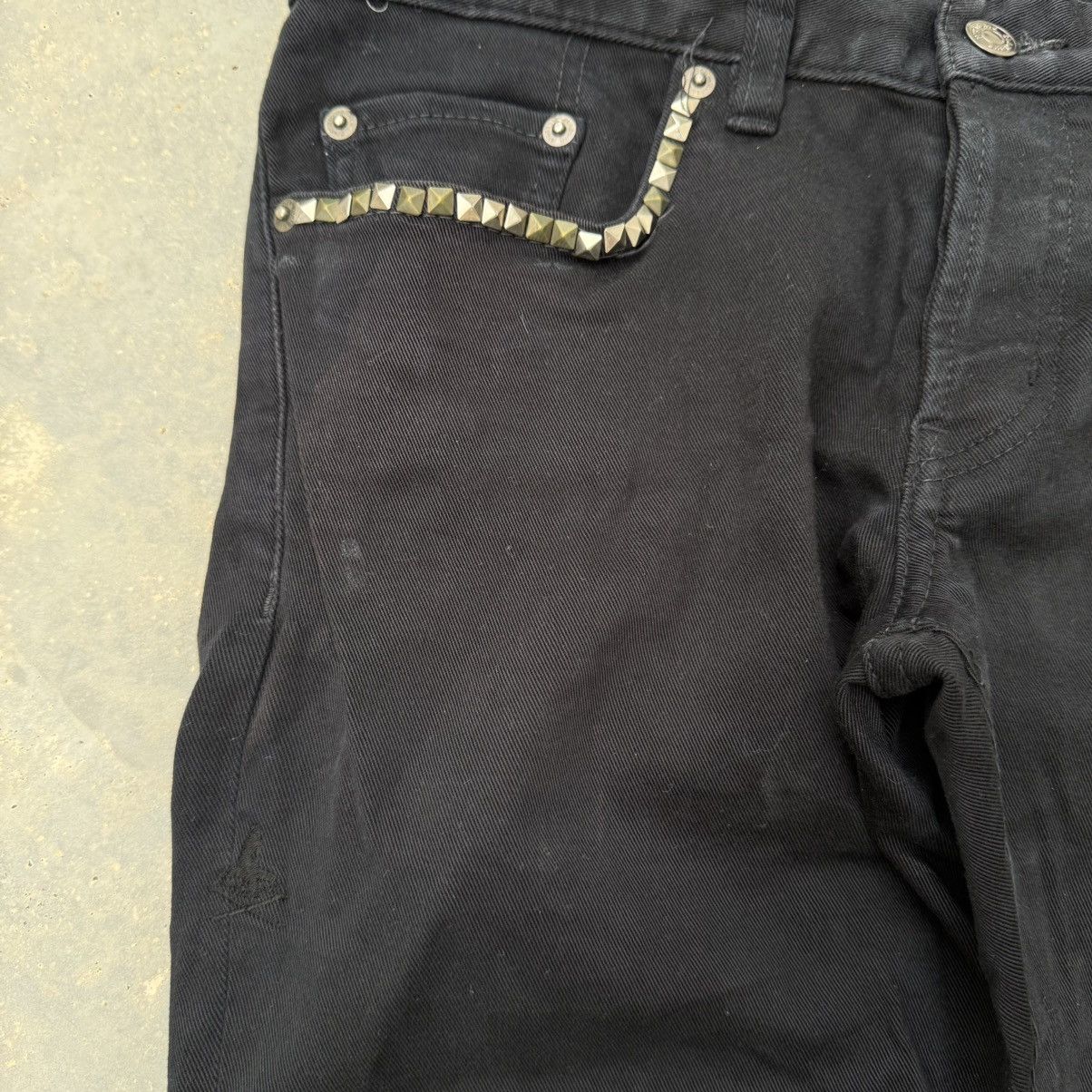 Hysteric Glamour Hysteric Glamour y2k Punk Style Studded Jeans Size 33" - 6 Thumbnail