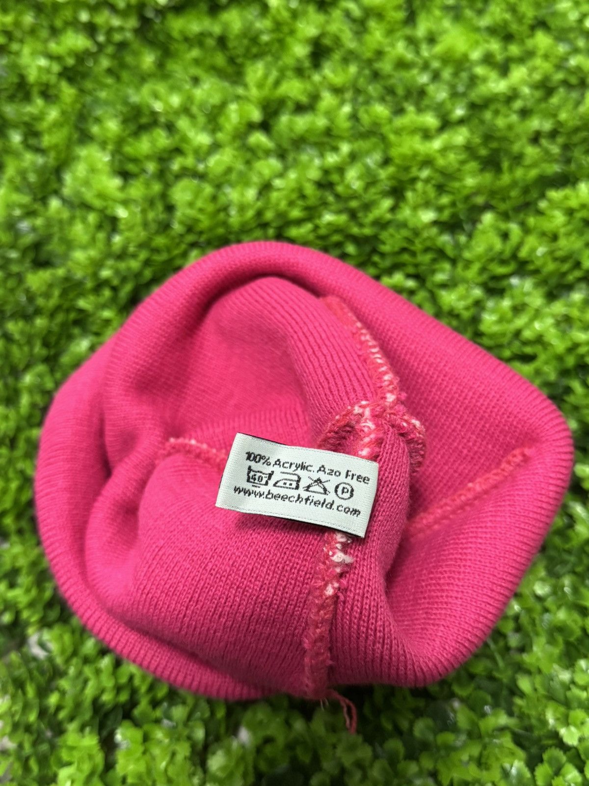 Grailed Pink Flames Hat beanie Size ONE SIZE - 4 Thumbnail
