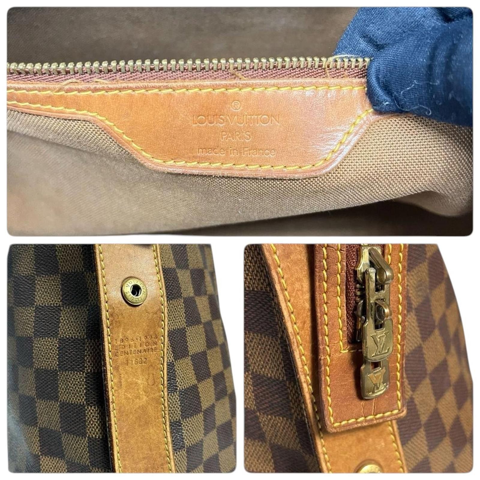 Louis Vuitton Louis Vuitton - Damier Ebene Canvas Tote Bag Size ONE SIZE - 8 Thumbnail