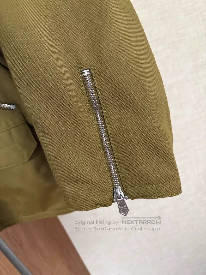 Hermes Hermes Men's Casual Jacket with Hidden Hood, Tech Fabric Size US L / EU 52-54 / 3 - 7 Thumbnail