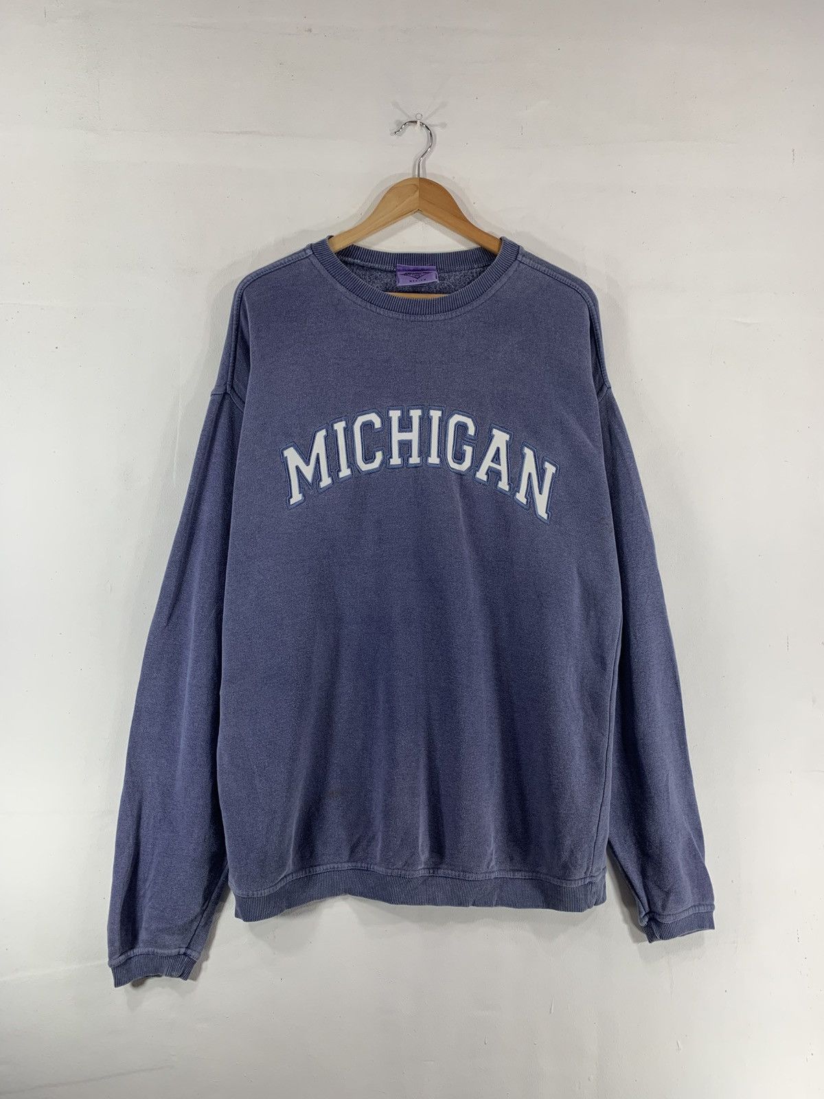 Vintage Vintage Michigan Sweatshirt Size US M / EU 48-50 / 2 - 1 Thumbnail