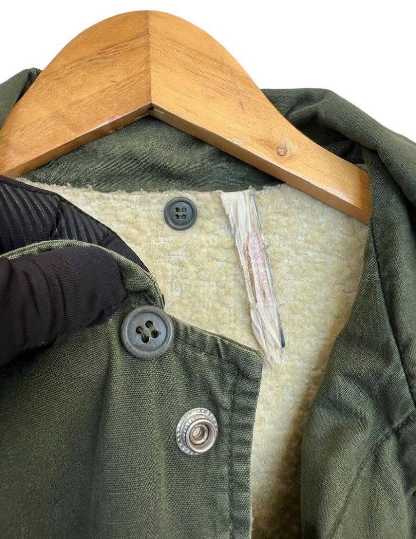 Vintage Vintage 80s M 65 Military Field Jacket Fleece Green Size US L / EU 52-54 / 3 - 17 Thumbnail