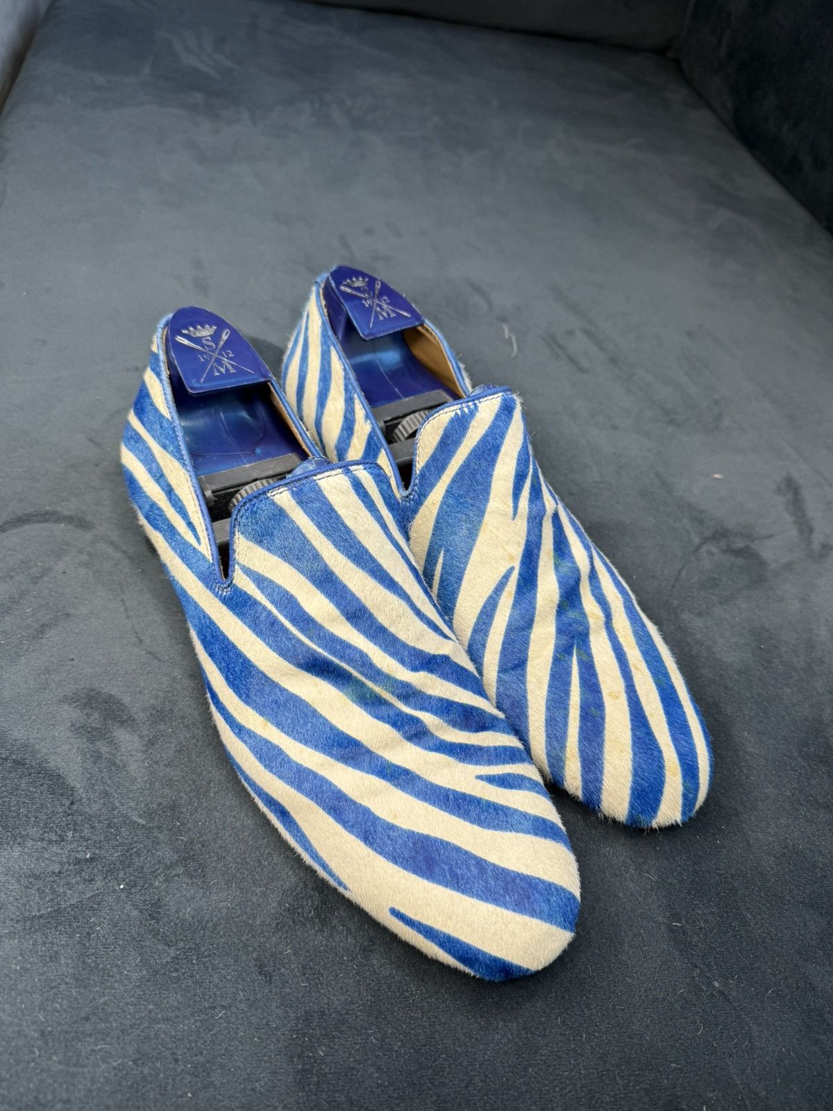Jimmy Choo Jimmy Choo Zebra Loafers UK 9 Size US 9 / EU 42 - 2 Thumbnail