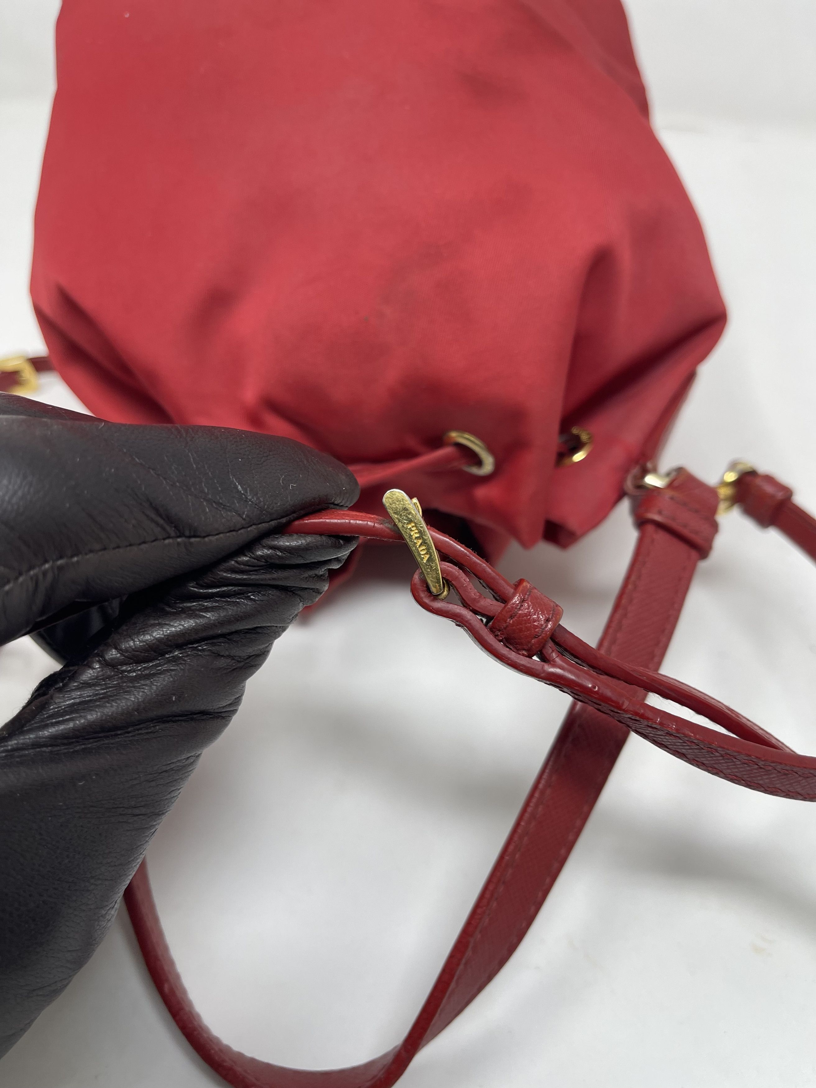Prada Prada Tessuto Re-Nylon Duet Bucket Bag Size ONE SIZE - 14 Thumbnail