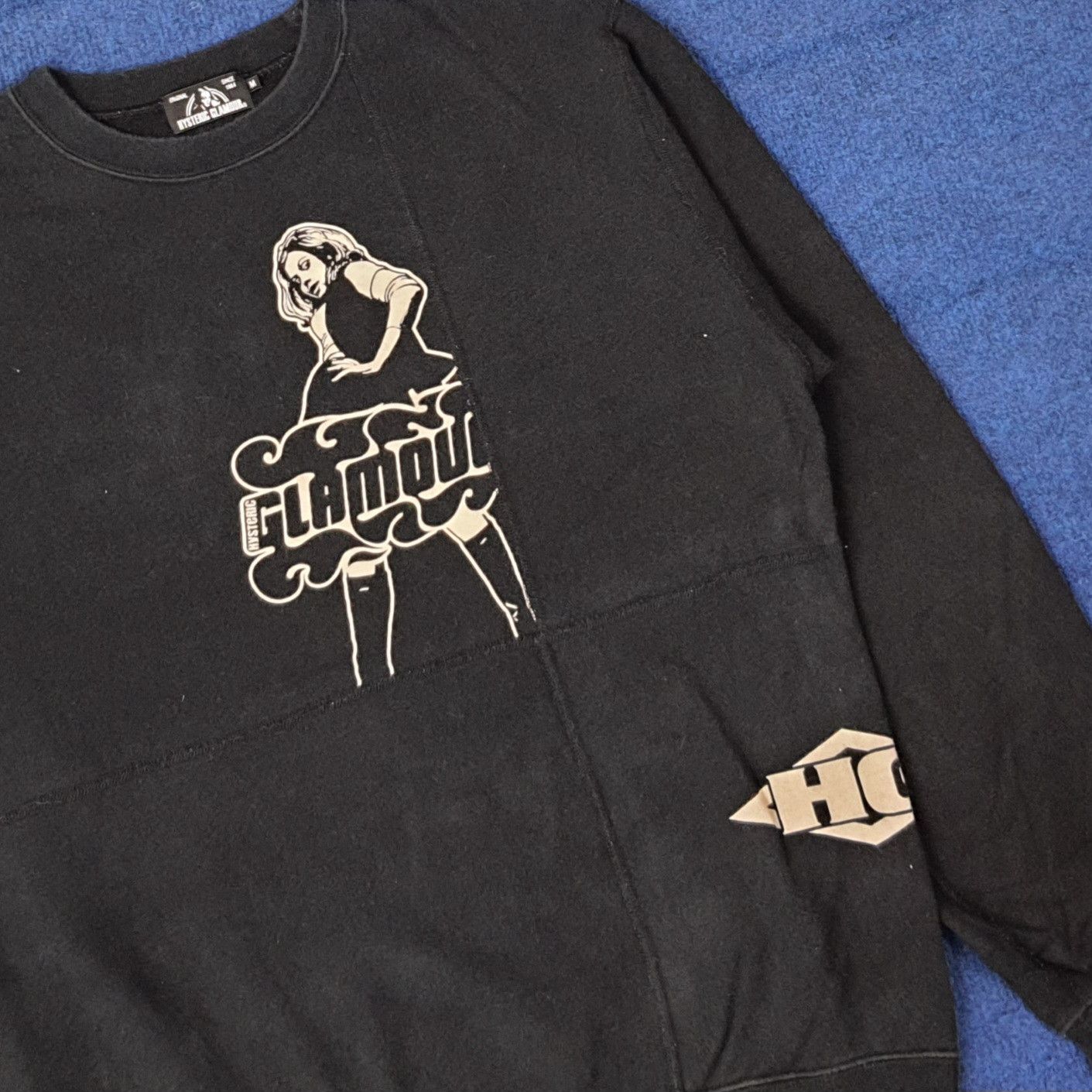 Hysteric Glamour Vintage Hysteric Glamour Japan Streetwear Sweatshirt C261N13 Size US M / EU 48-50 / 2 - 2 Thumbnail