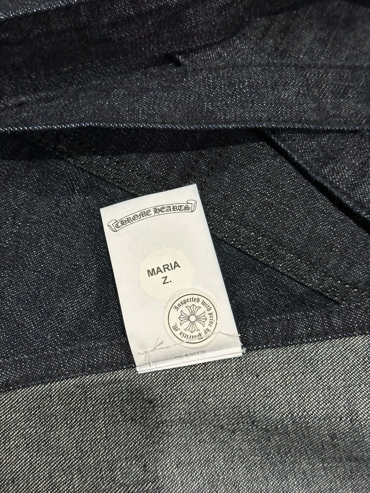 Chrome Hearts Chrome hearts denim apron patch cross Size ONE SIZE - 7 Thumbnail