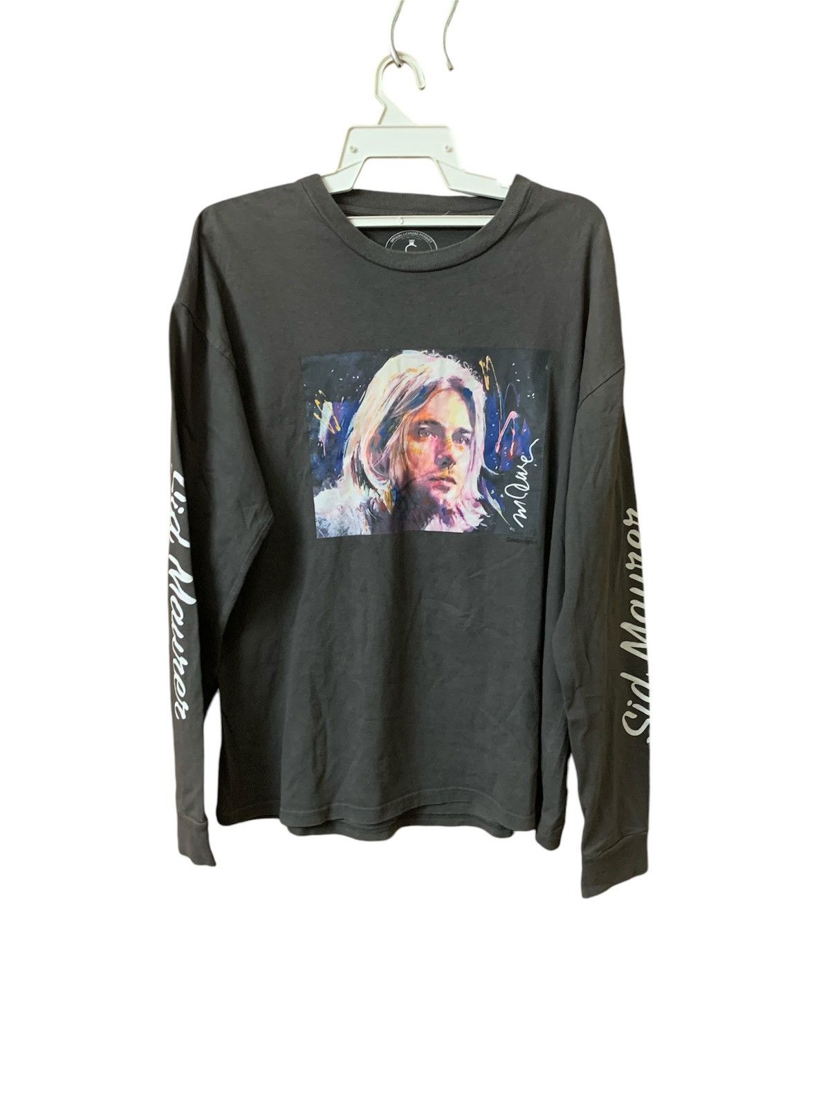 Band Tees × Nirvana Official kurt cobain photo long sleeve shirt Size US XL / EU 56 / 4 - 1 Thumbnail