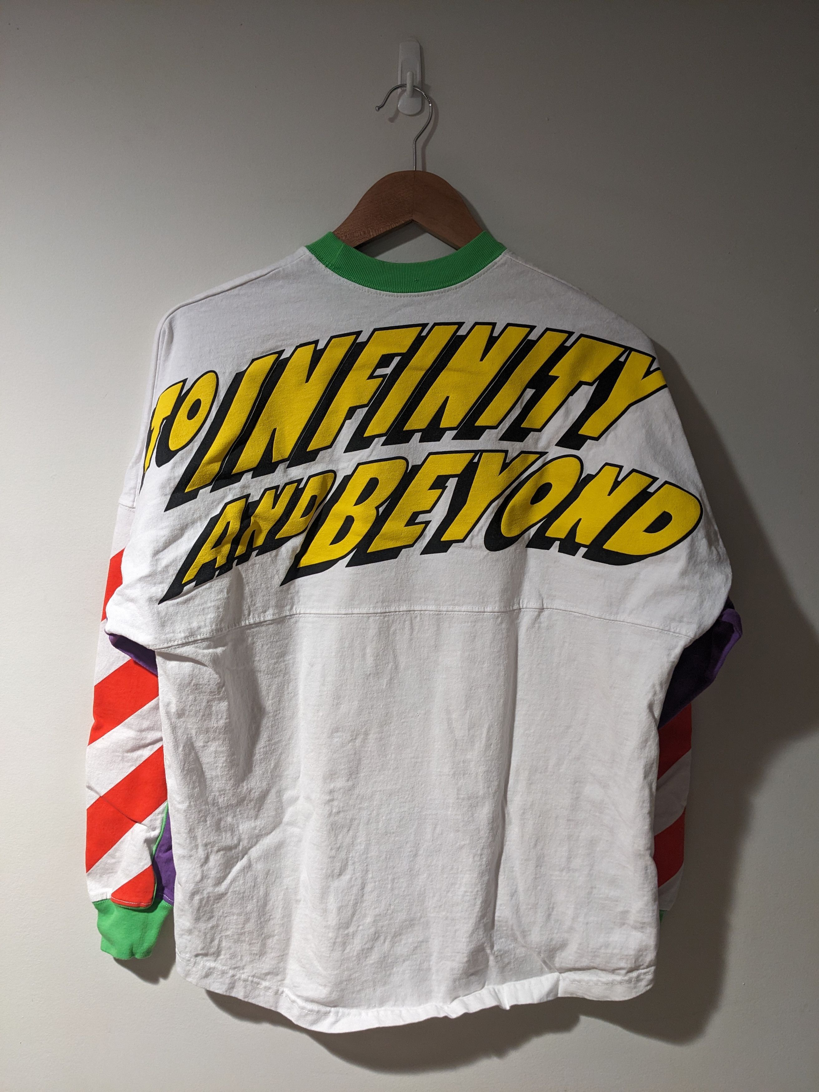 Disney Disney Toy Story Buzz Lightyear to Infinity Beyond Jersey Size US S / EU 44-46 / 1 - 1 Thumbnail