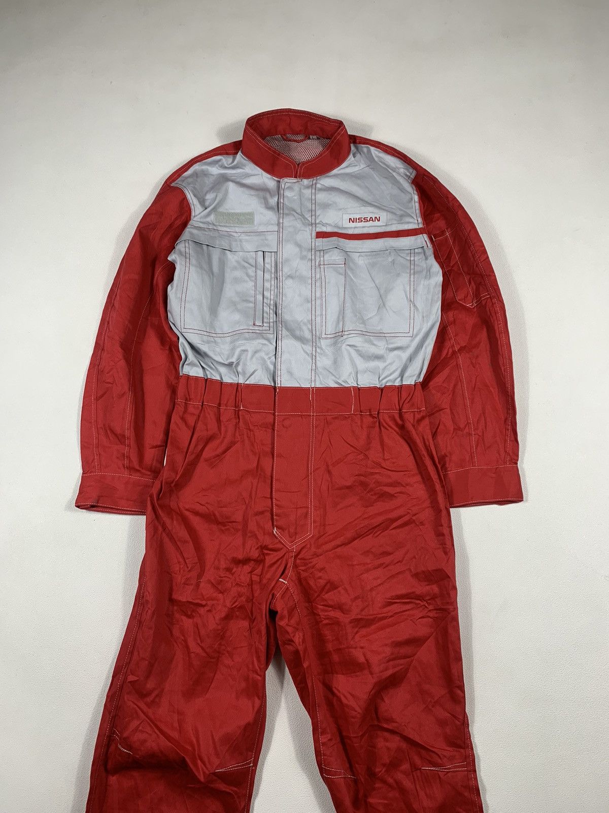 完売品[NKJ2025SS]REMAKE COVERALL ピンクオーバーダイ MARKAWARE オーガニックコットン強燃ボイルツイル