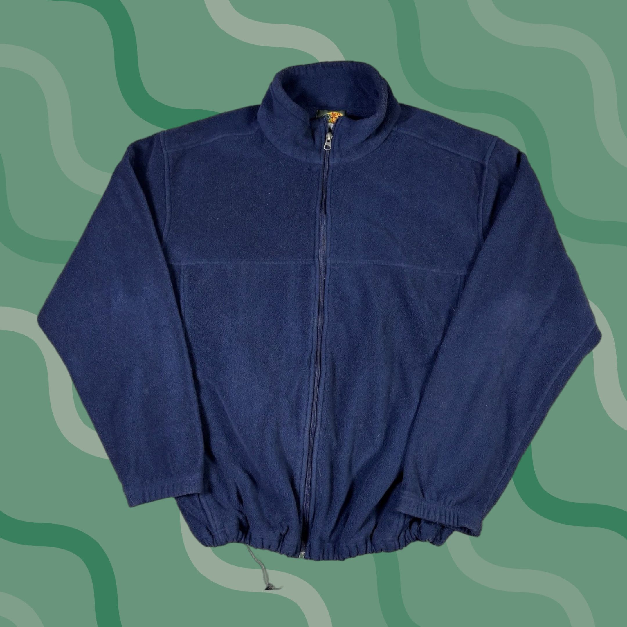 Vintage VINTAGE Bass Pro Shop Blue Pullover Sherpa Fleece Q-Zip Sweater XL Men 90s 1/4 Zip Mock Neck Solid Pattern Size US XL / EU 56 / 4 - 1 Thumbnail